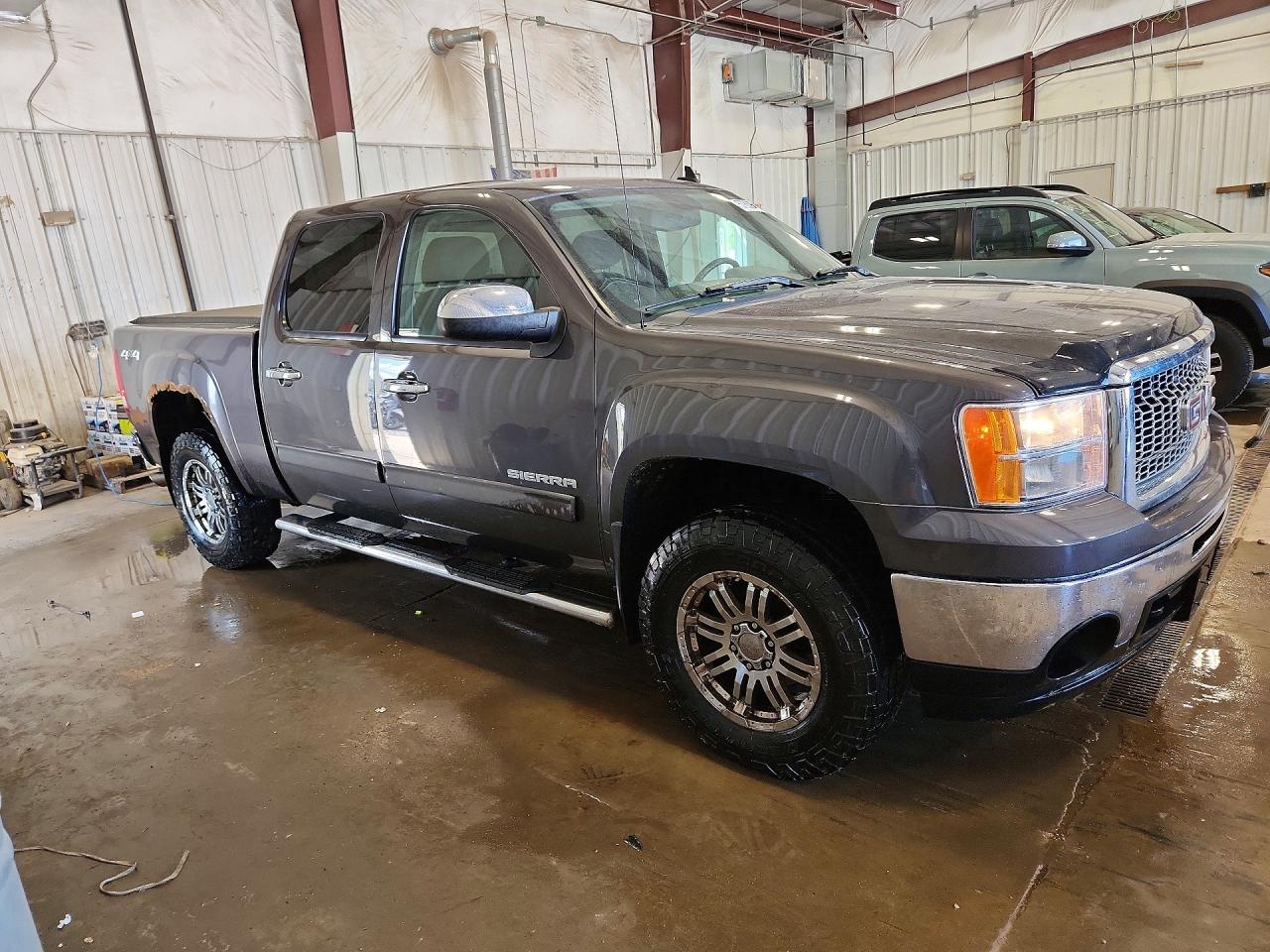 2011 Gmc Sierra K1500 Sle Gray vin: 3GTP2VE37BG309021