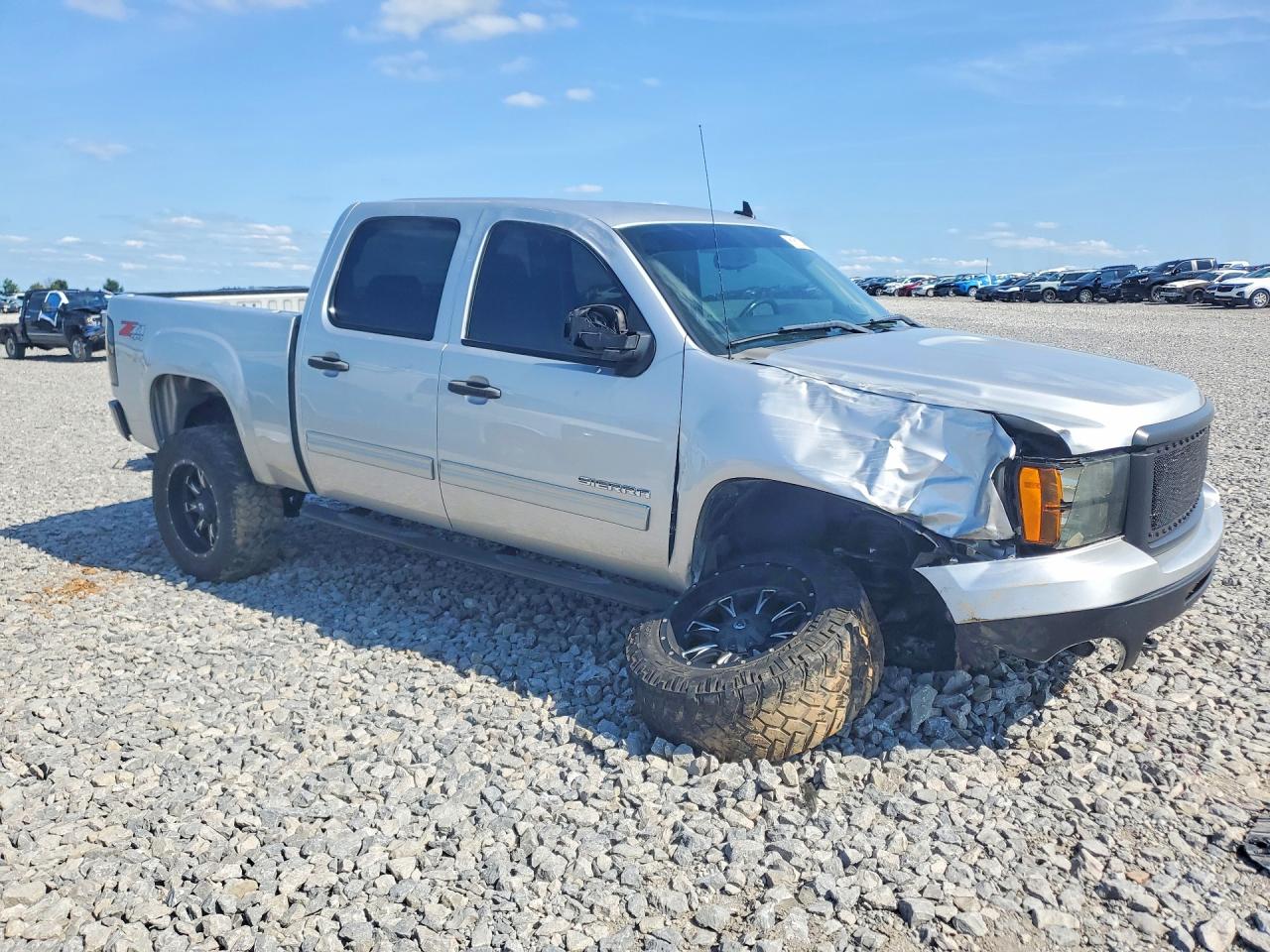 2011 Gmc Sierra K1500 Sle Silver vin: 3GTP2VE38BG112066