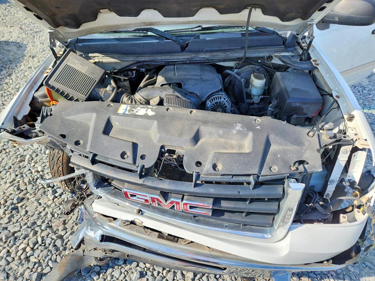 2011 Gmc Sierra K1500 Sle White vin: 3GTP2VE38BG199659