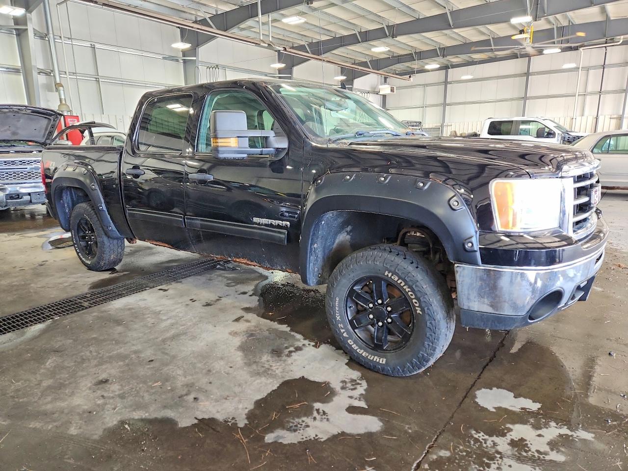 2011 Gmc Sierra K1500 Sle Black vin: 3GTP2VE38BG264087