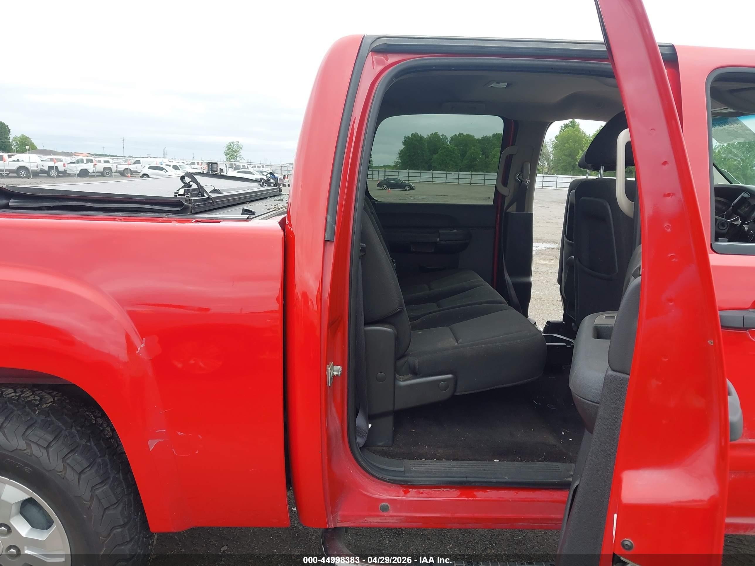 2011 Gmc Sierra 1500 Sle Red vin: 3GTP2VE38BG271198