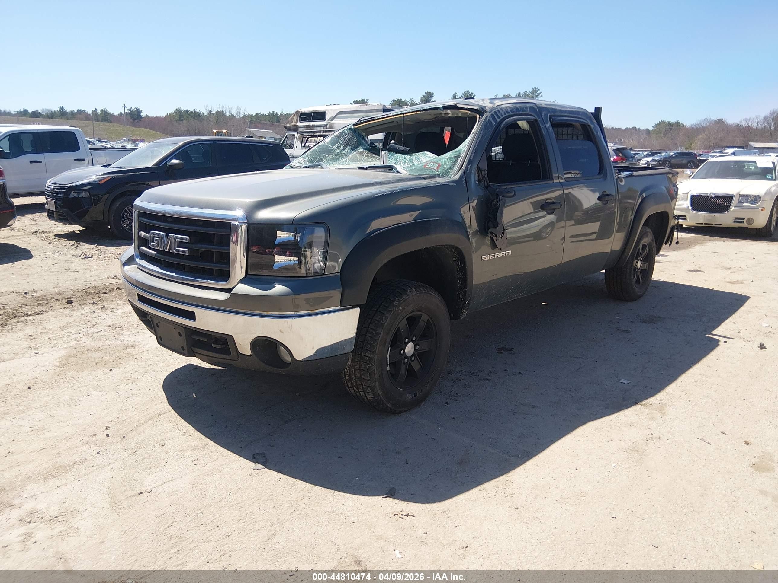 2011 Gmc Sierra 1500 Sle Gray vin: 3GTP2VE38BG337166