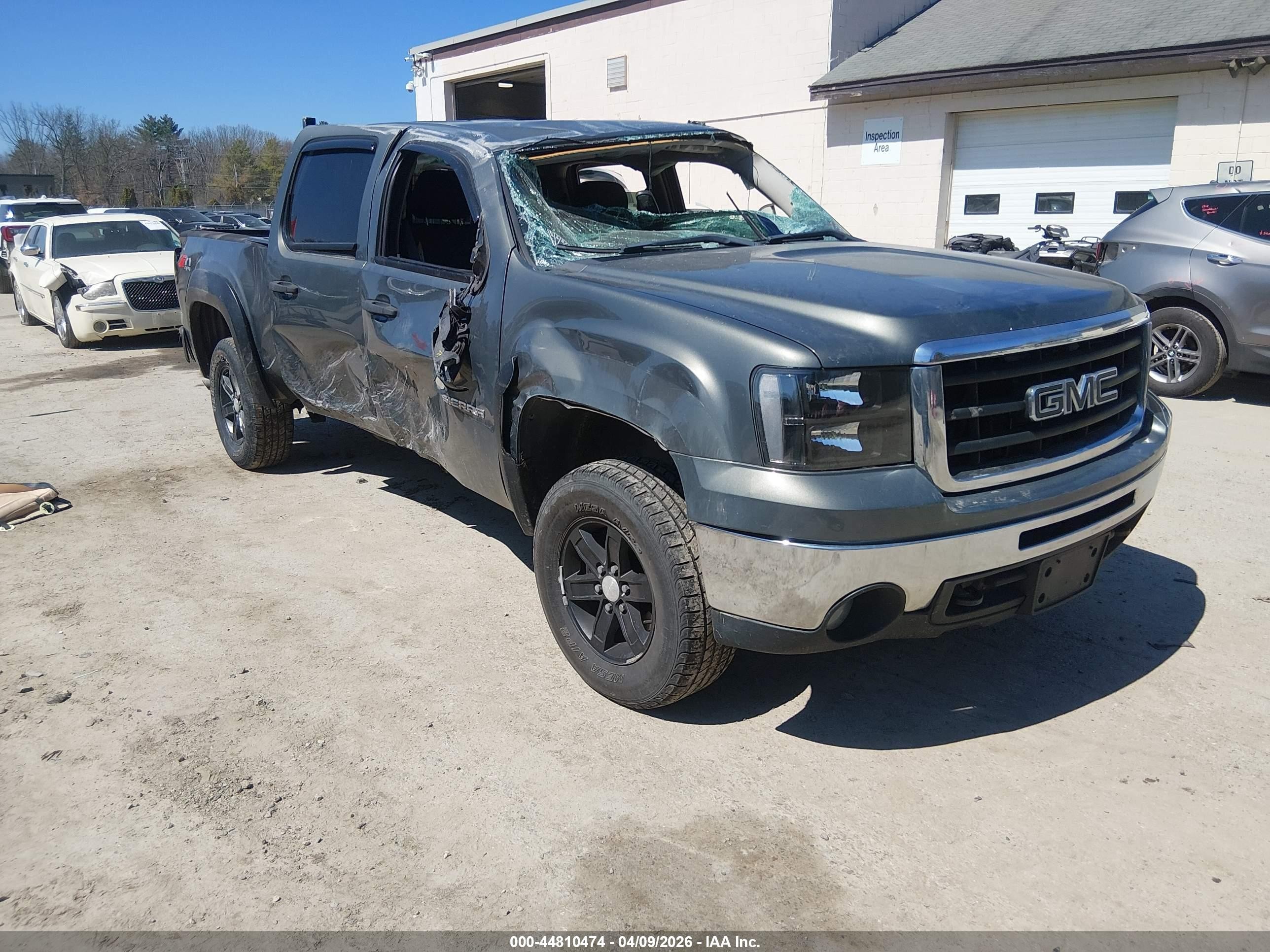 2011 Gmc Sierra 1500 Sle Серый vin: 3GTP2VE38BG337166