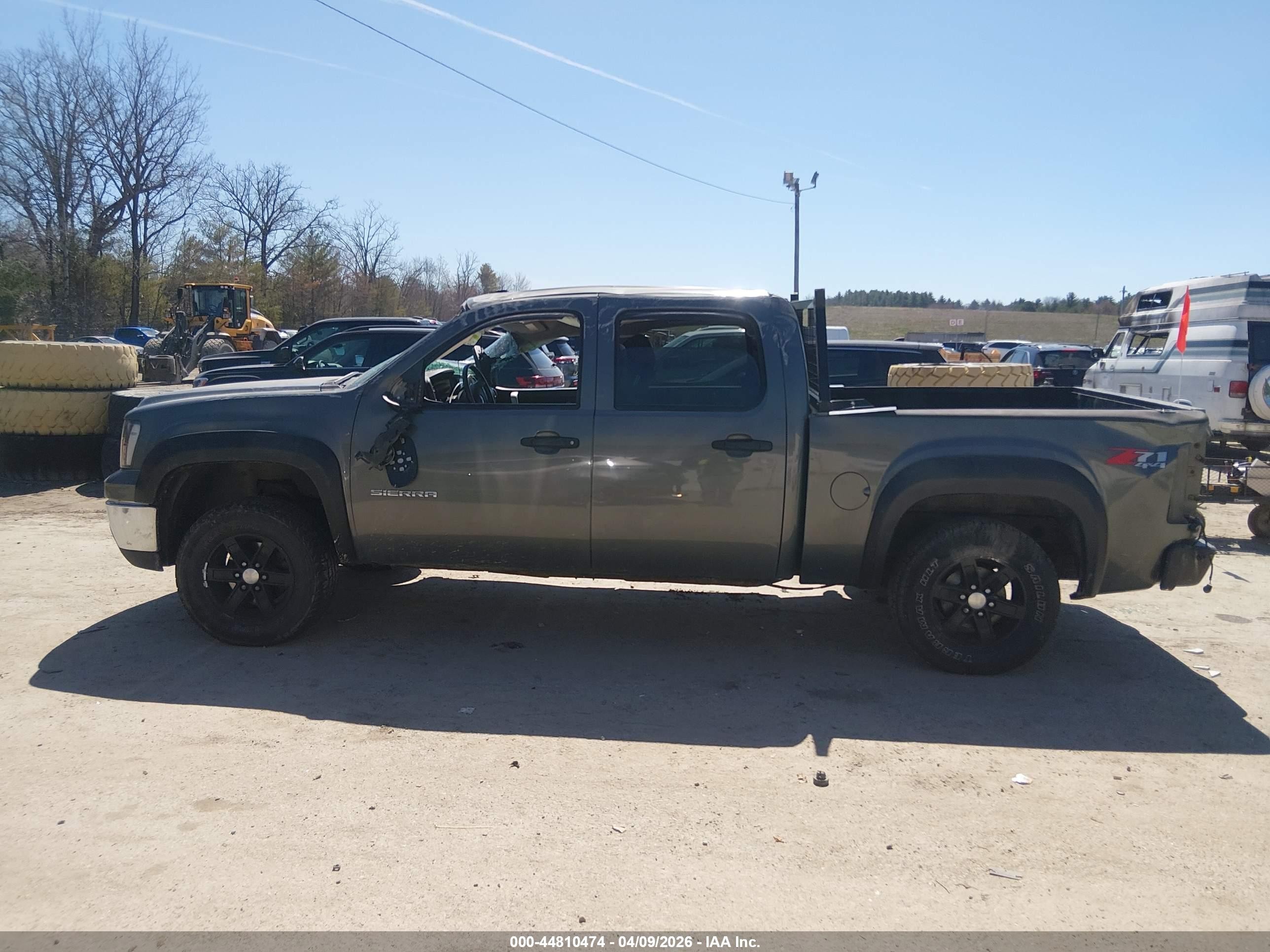 2011 Gmc Sierra 1500 Sle Gray vin: 3GTP2VE38BG337166