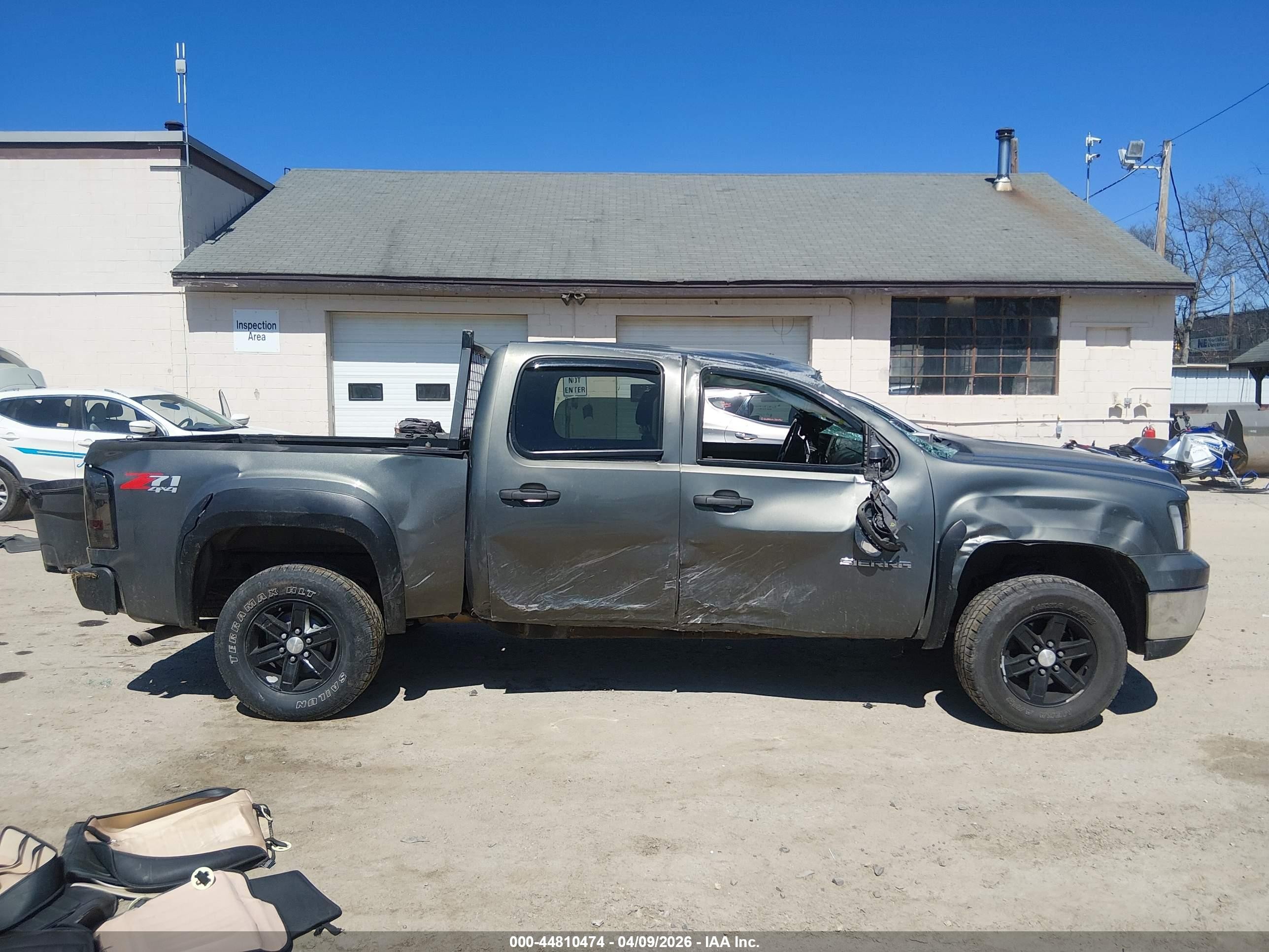 2011 Gmc Sierra 1500 Sle Gray vin: 3GTP2VE38BG337166