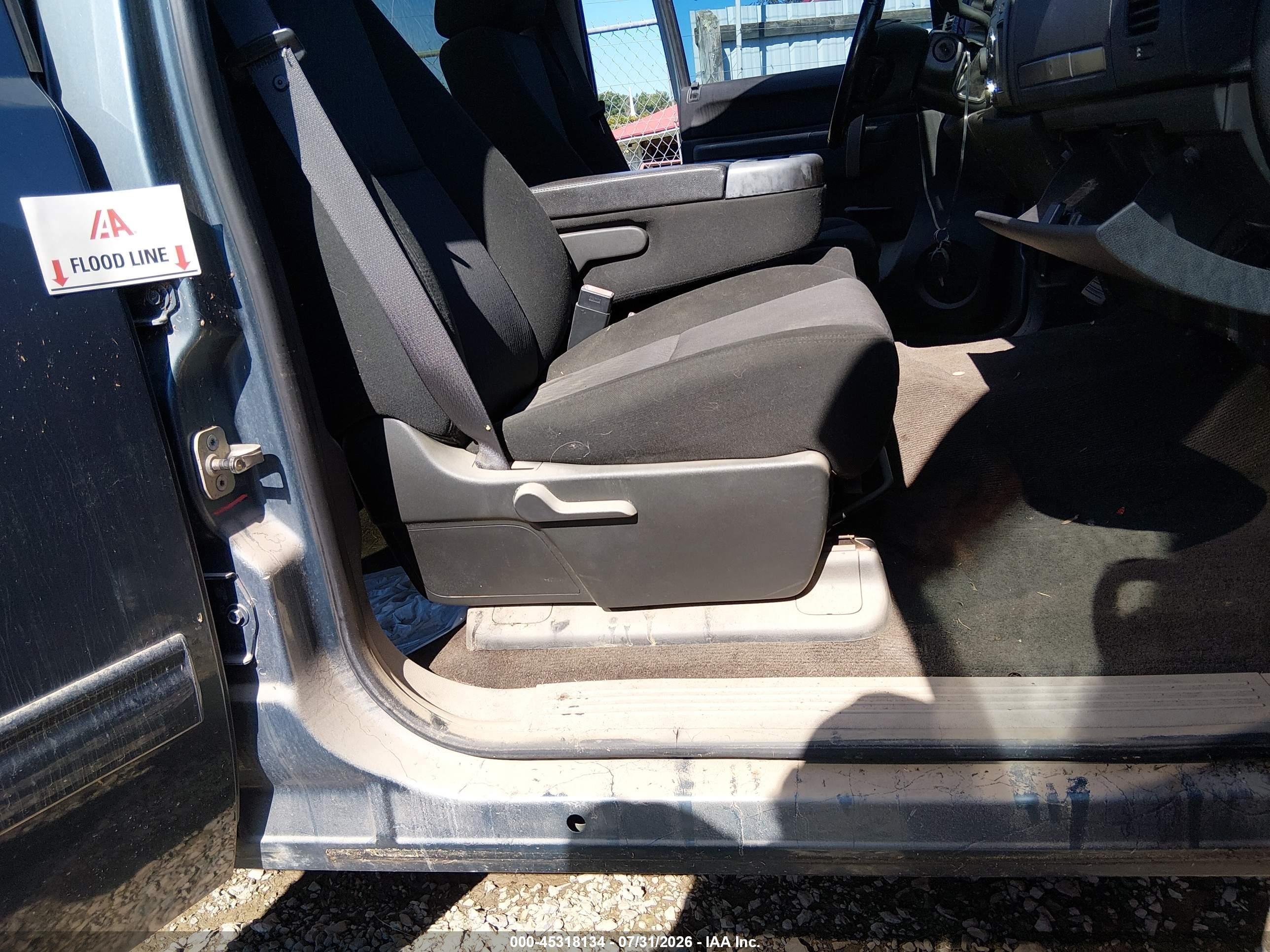 2011 Gmc Sierra 1500 Sle Blue vin: 3GTP2VE38BG337829