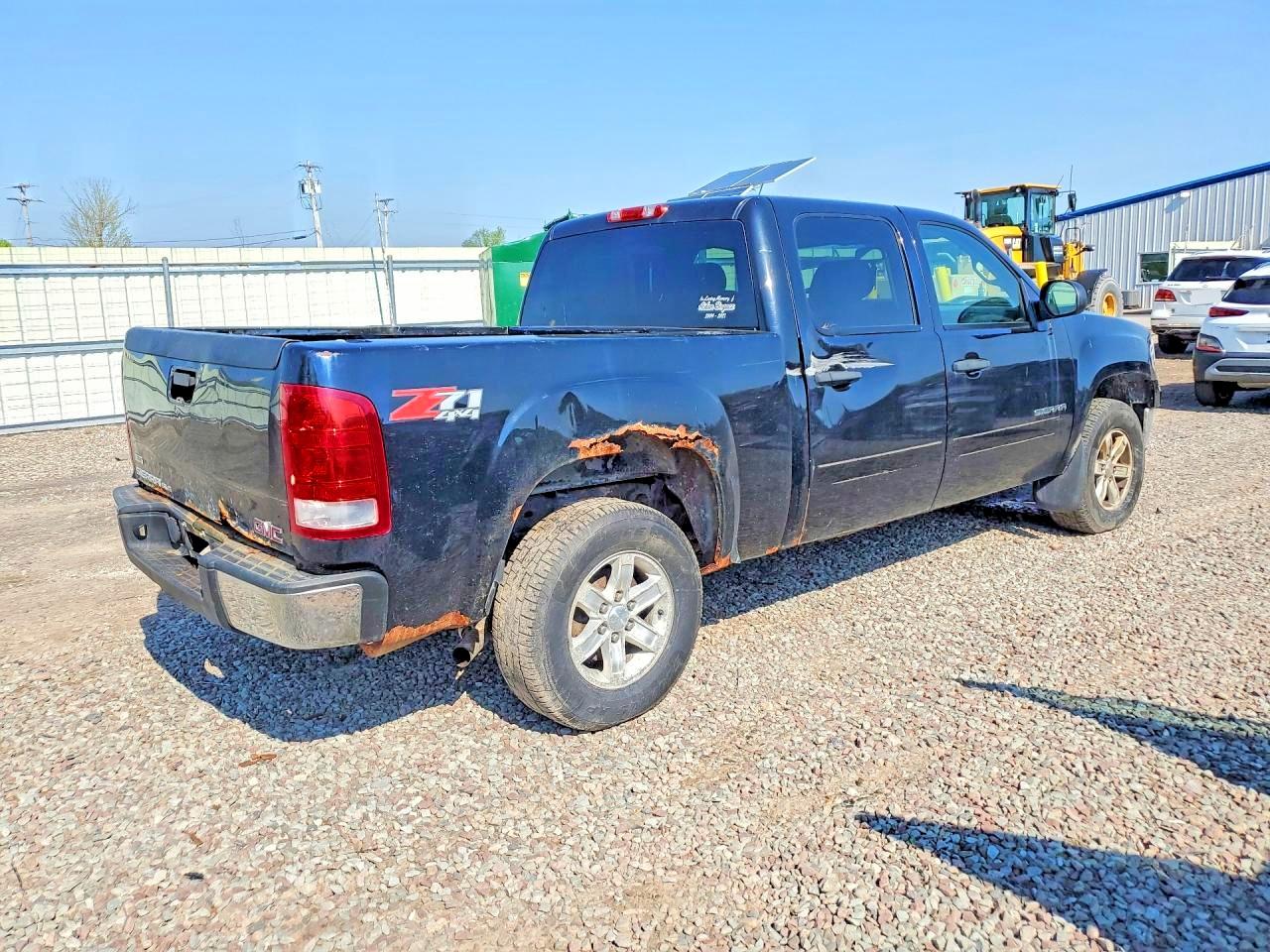 2011 Gmc Sierra K1500 Sle Black vin: 3GTP2VE38BG401416