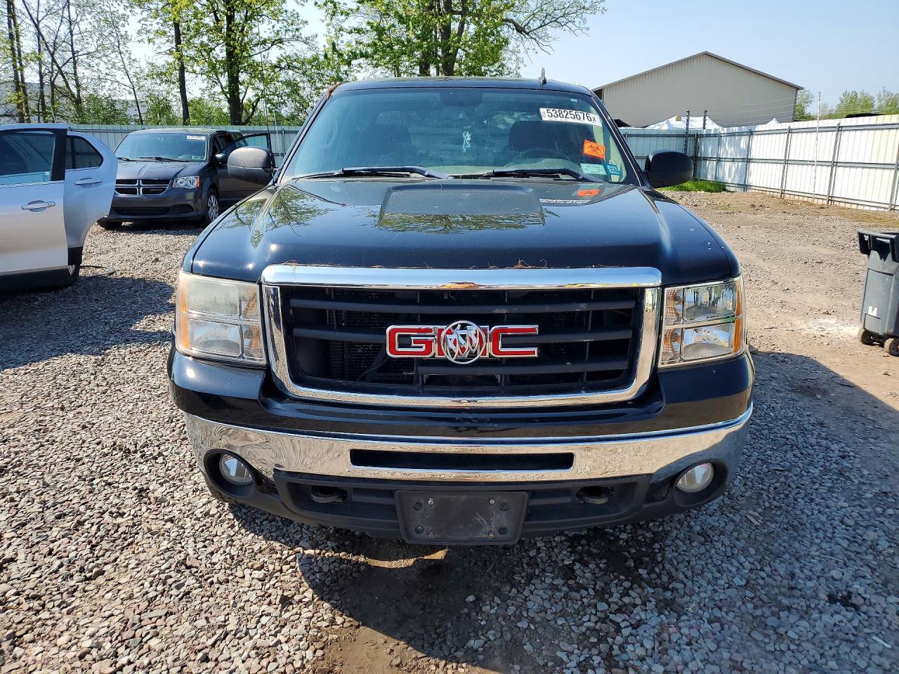 2011 Gmc Sierra K1500 Sle Black vin: 3GTP2VE38BG401416