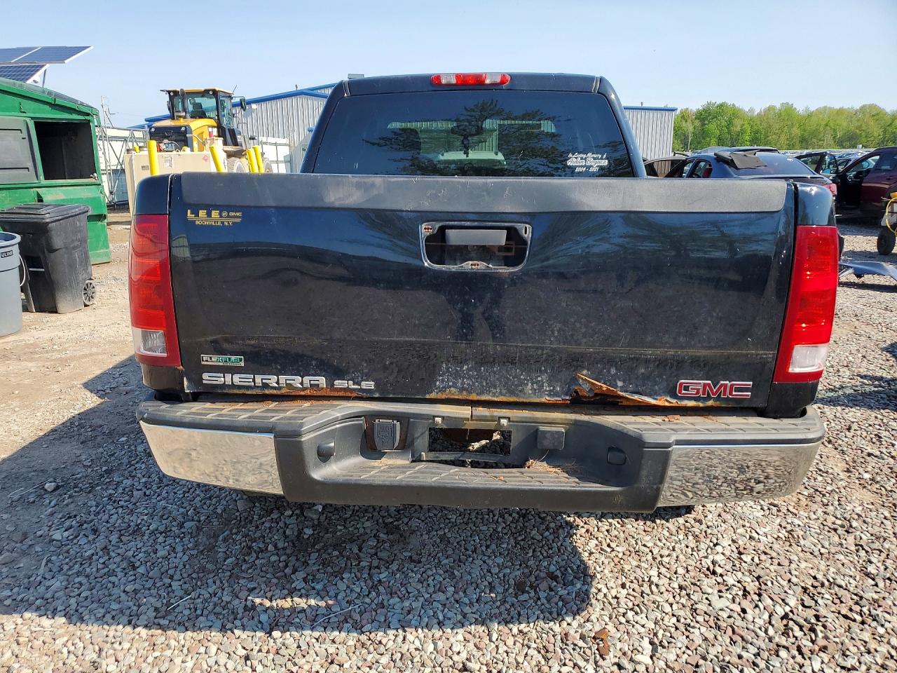 2011 Gmc Sierra K1500 Sle Black vin: 3GTP2VE38BG401416