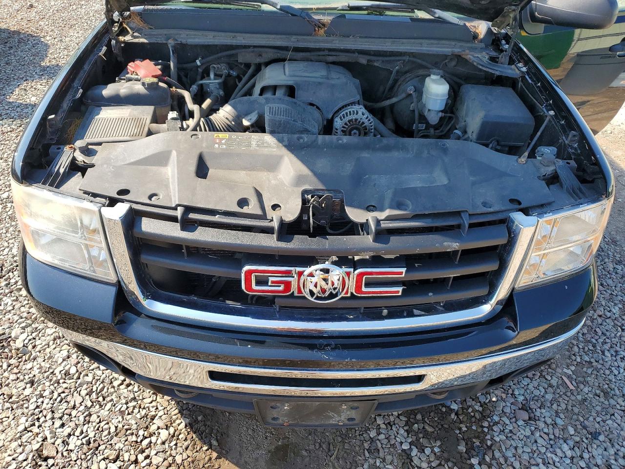 2011 Gmc Sierra K1500 Sle Black vin: 3GTP2VE38BG401416