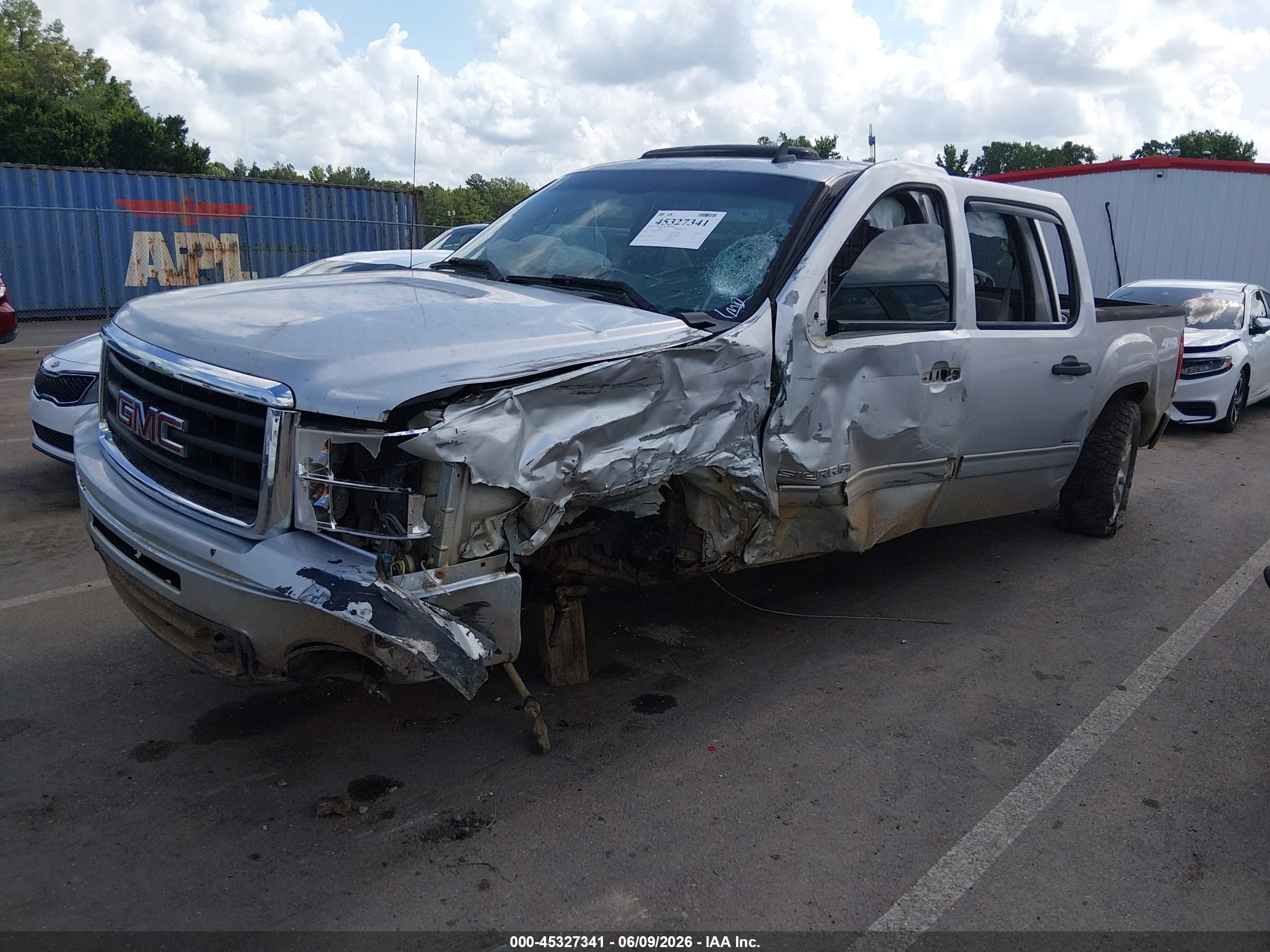 2011 Gmc Sierra 1500 Sle Gray vin: 3GTP2VE39BG228120