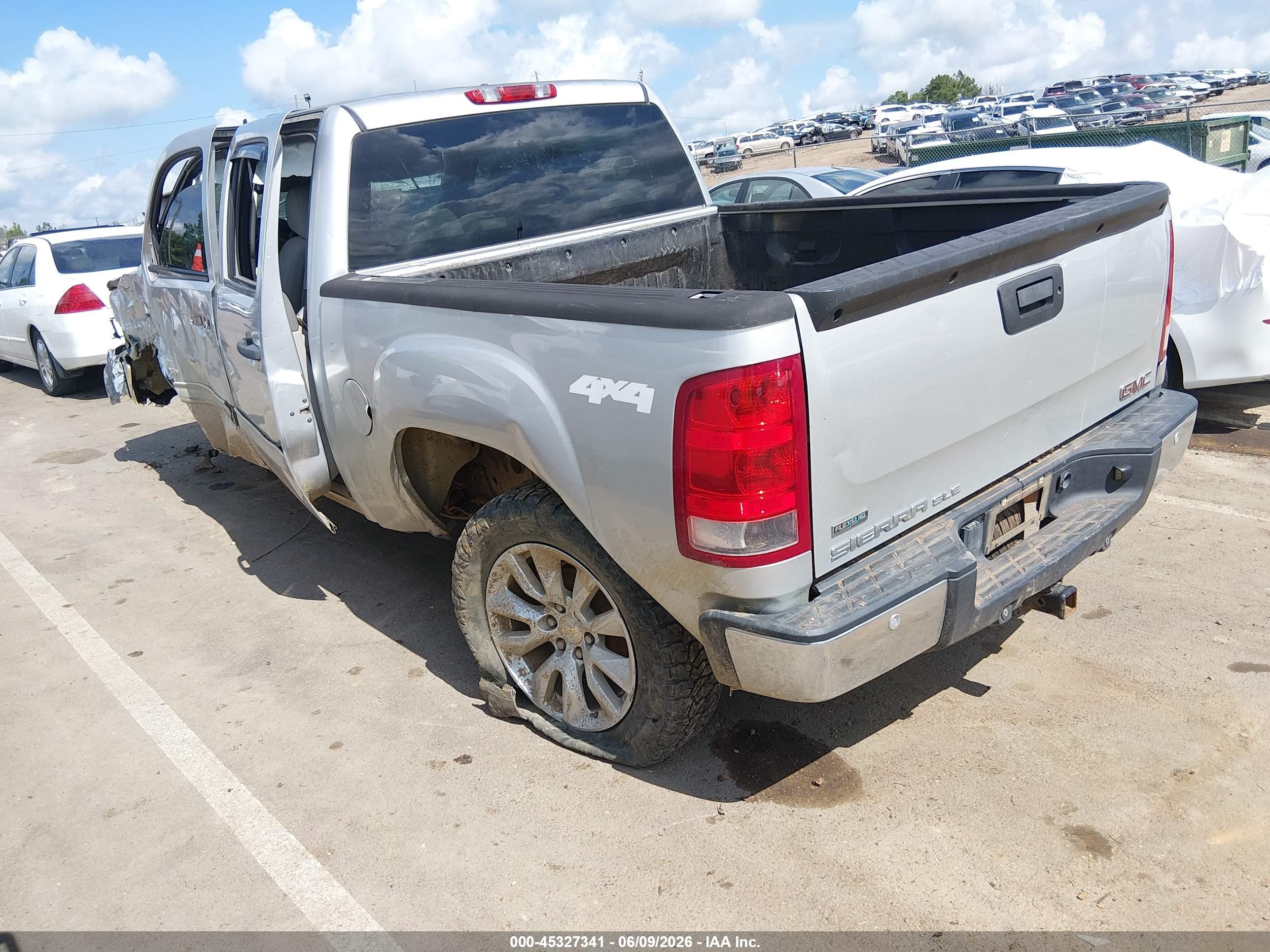 2011 Gmc Sierra 1500 Sle Gray vin: 3GTP2VE39BG228120