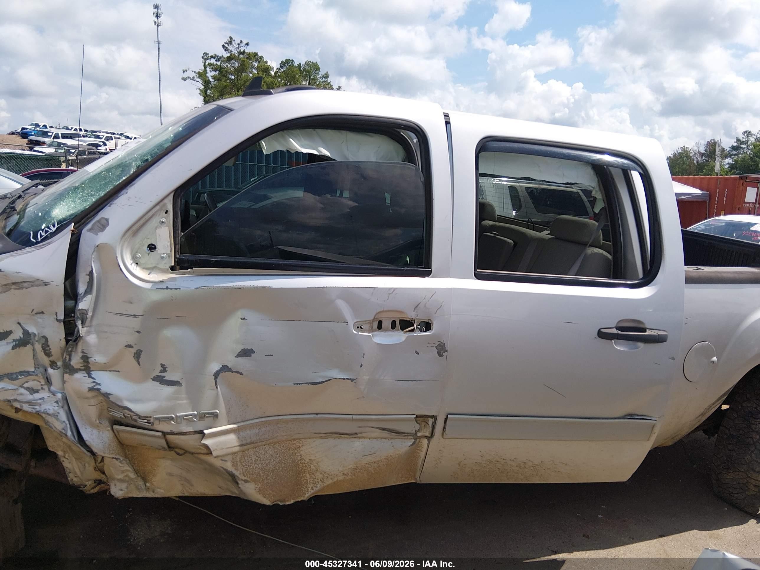 2011 Gmc Sierra 1500 Sle Gray vin: 3GTP2VE39BG228120