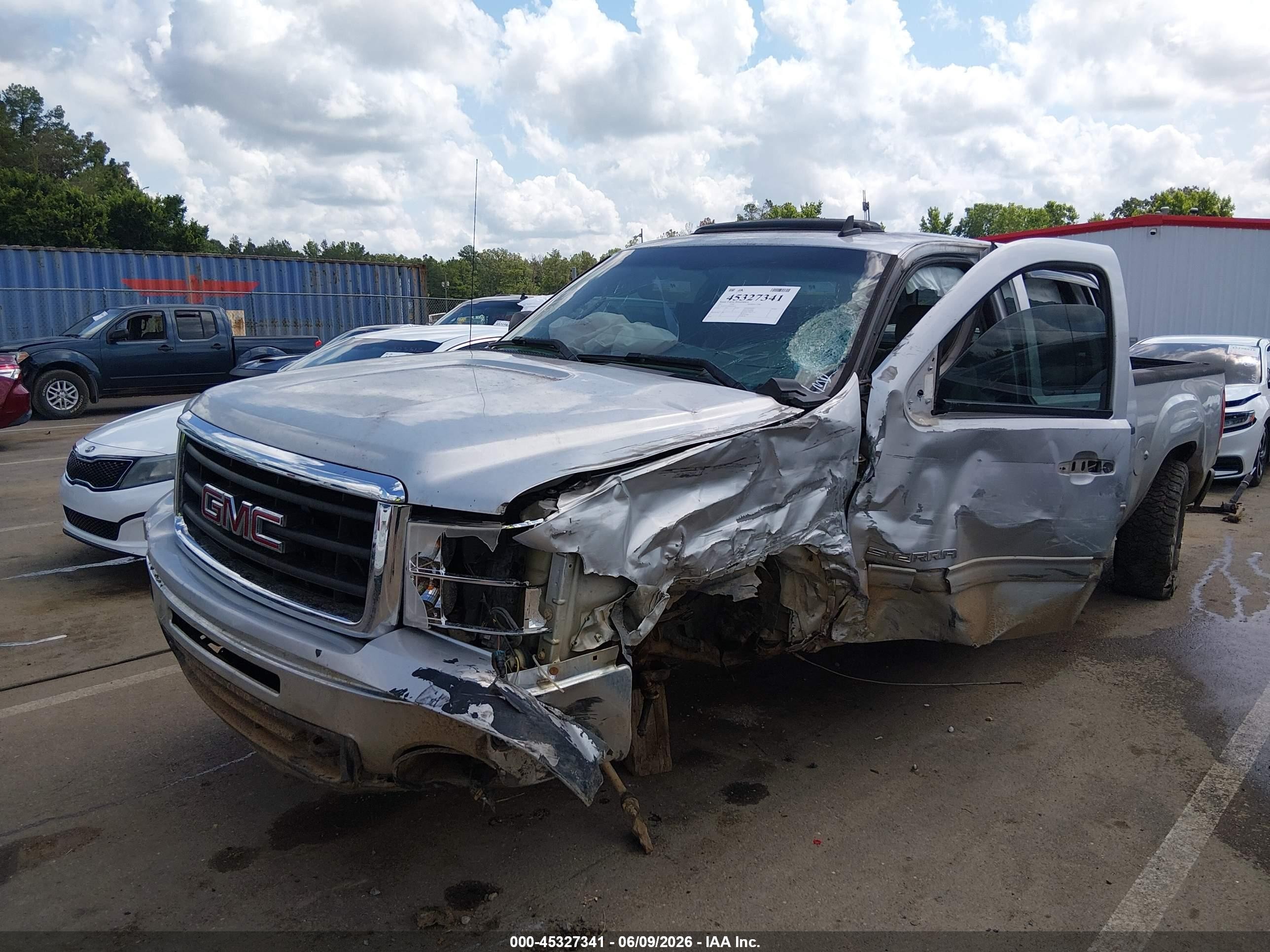 2011 Gmc Sierra 1500 Sle Gray vin: 3GTP2VE39BG228120