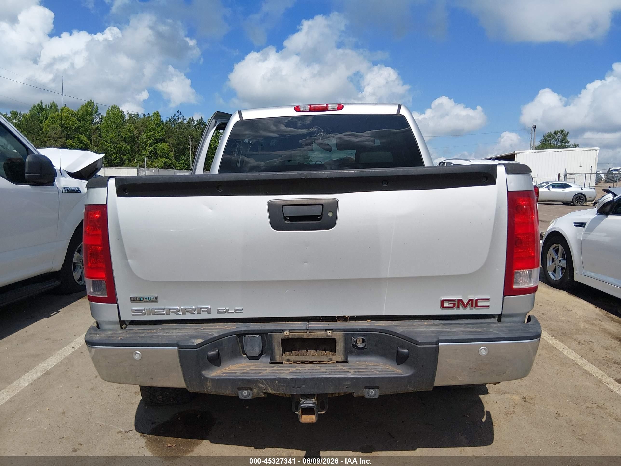 2011 Gmc Sierra 1500 Sle Gray vin: 3GTP2VE39BG228120