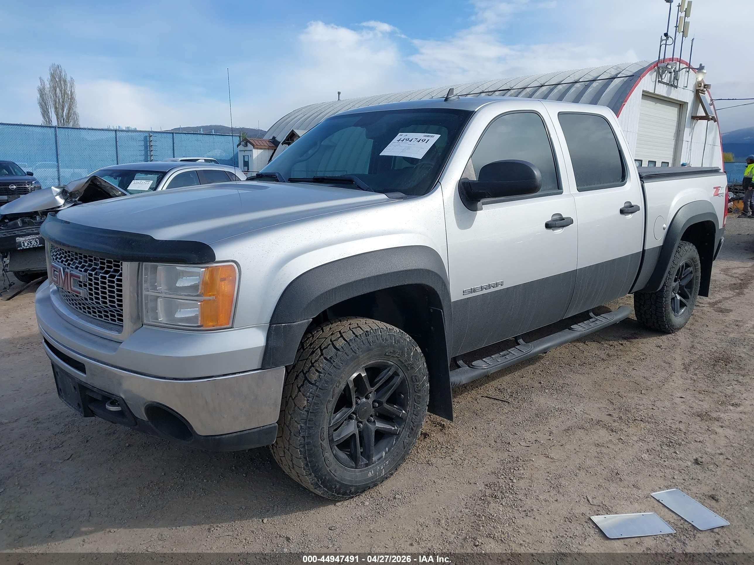 2011 Gmc Sierra 1500 Sle Серебряный vin: 3GTP2VE39BG337970