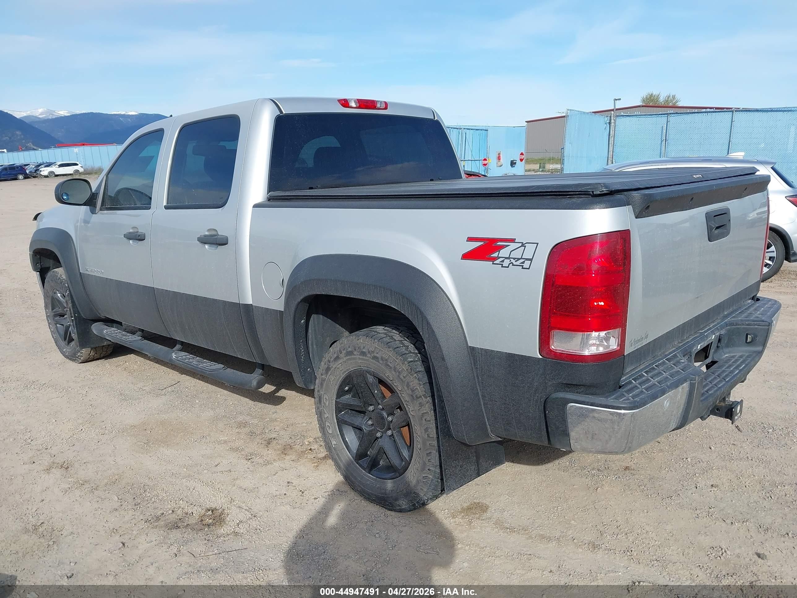 2011 Gmc Sierra 1500 Sle Серебряный vin: 3GTP2VE39BG337970