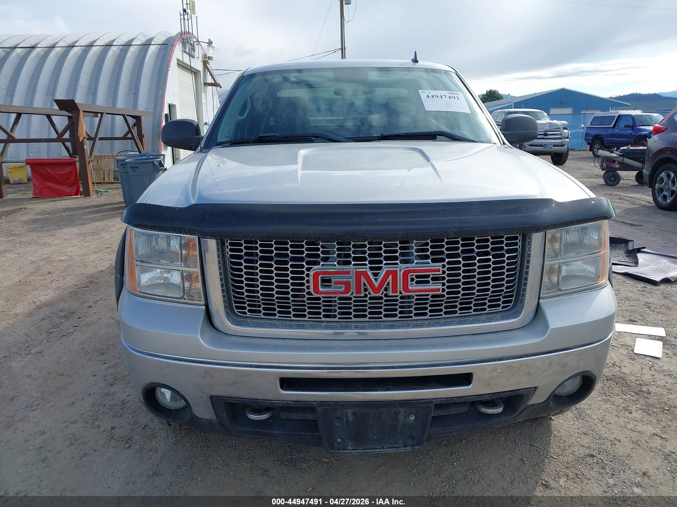 2011 Gmc Sierra 1500 Sle Серебряный vin: 3GTP2VE39BG337970