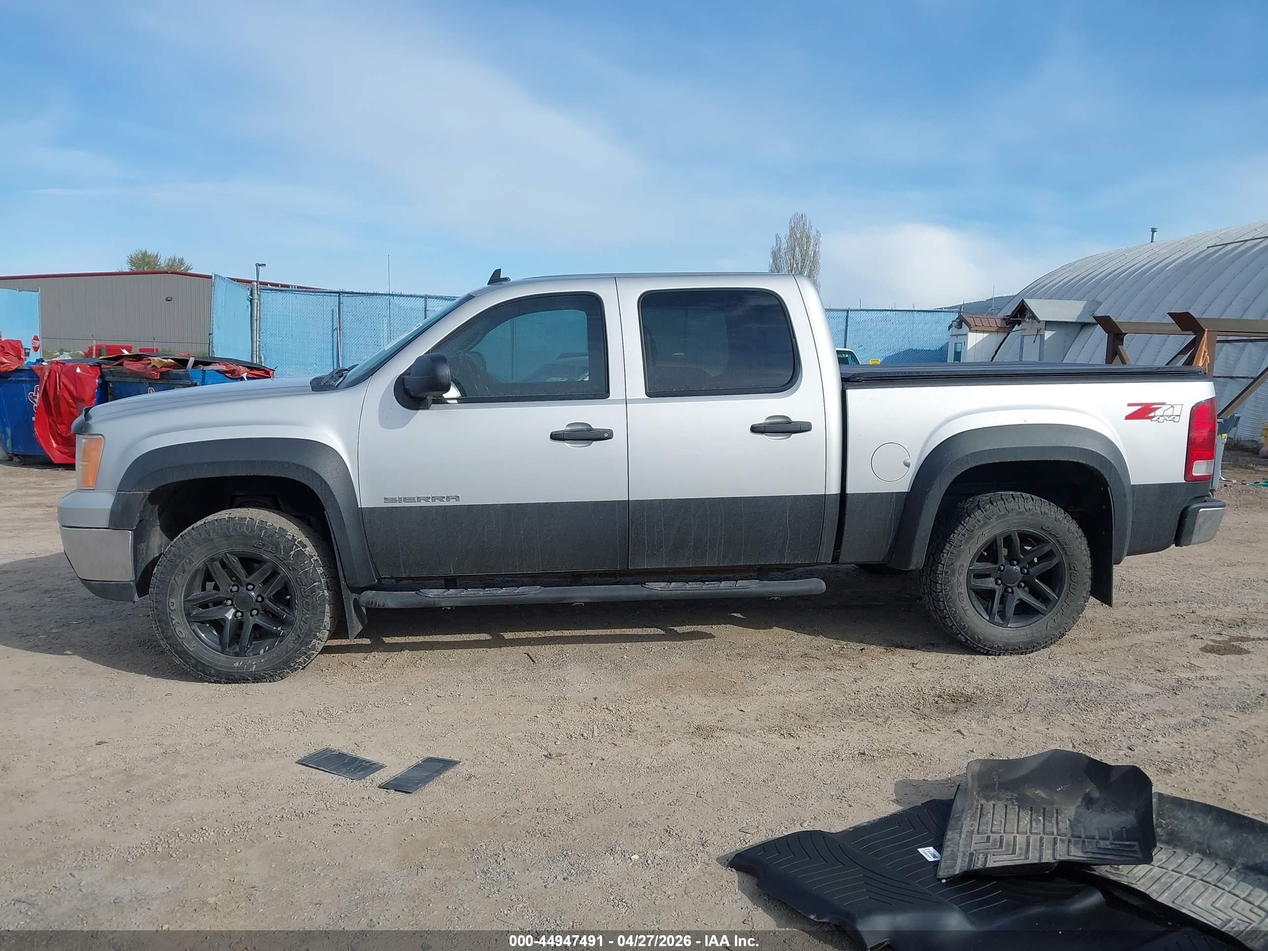 2011 Gmc Sierra 1500 Sle Серебряный vin: 3GTP2VE39BG337970