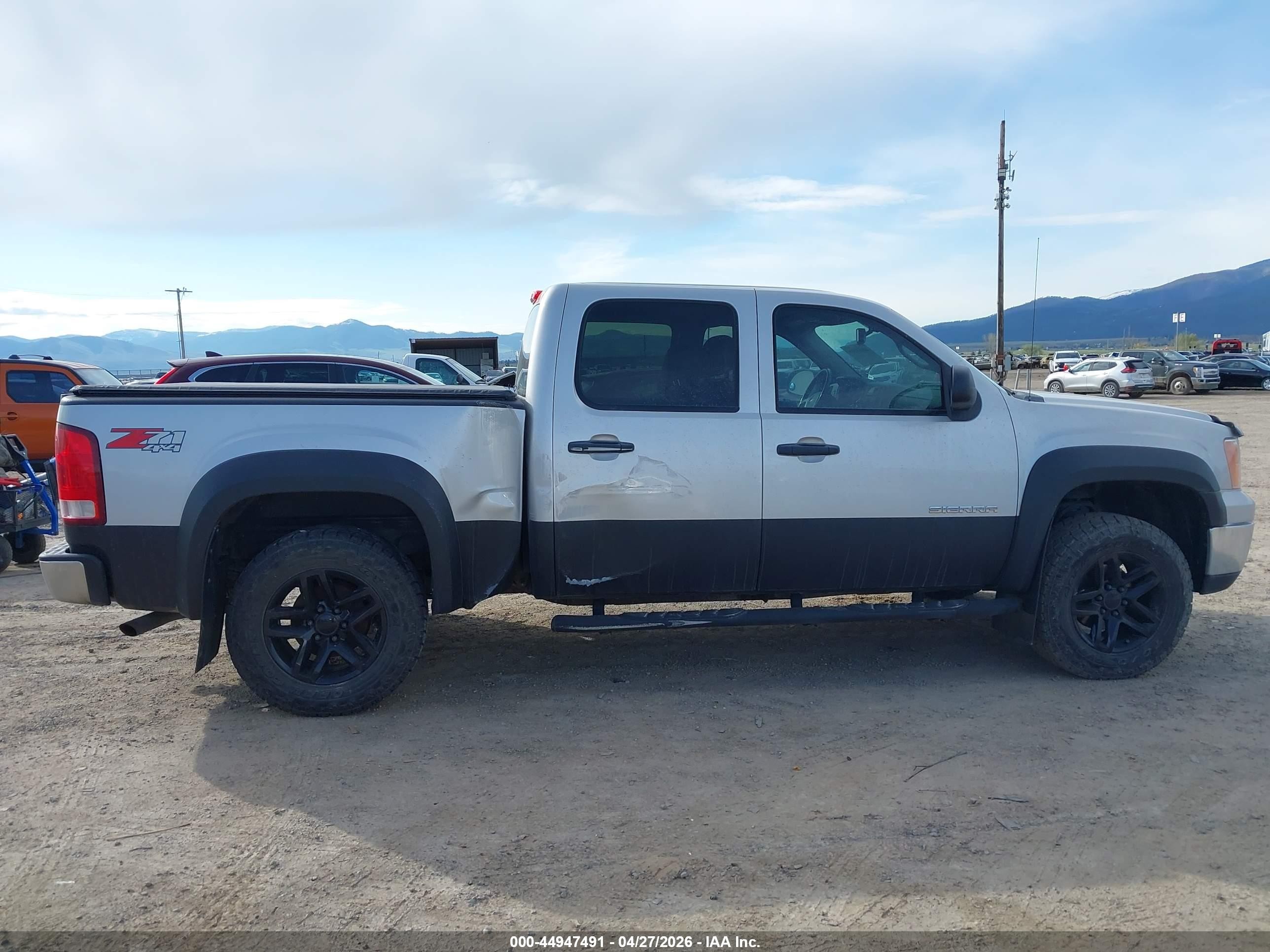 2011 Gmc Sierra 1500 Sle Серебряный vin: 3GTP2VE39BG337970