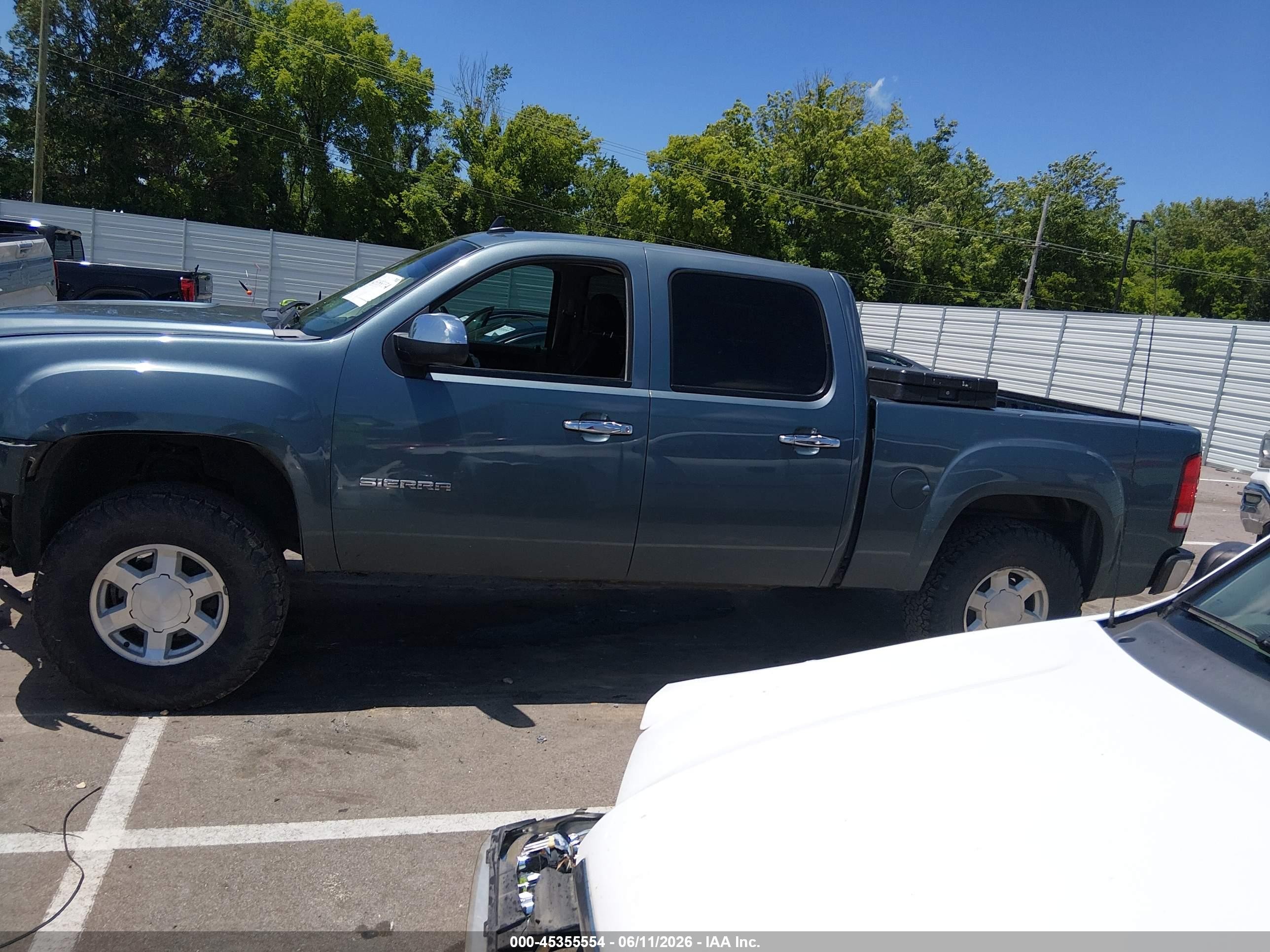 2011 Gmc Sierra 1500 Sle Синий vin: 3GTP2VE39BG380155