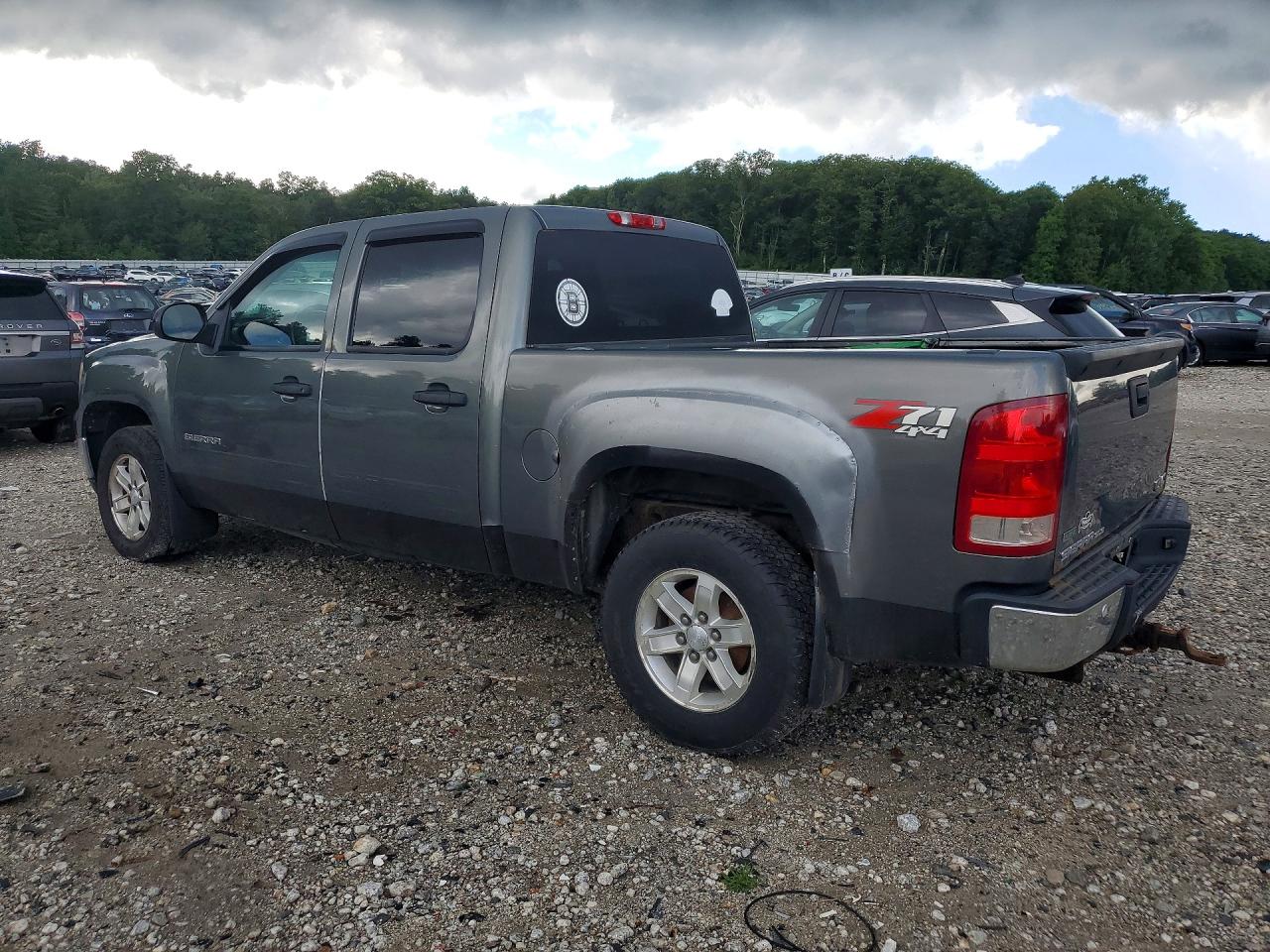 2011 Gmc Sierra K1500 Sle Gray vin: 3GTP2VE3XBG113221