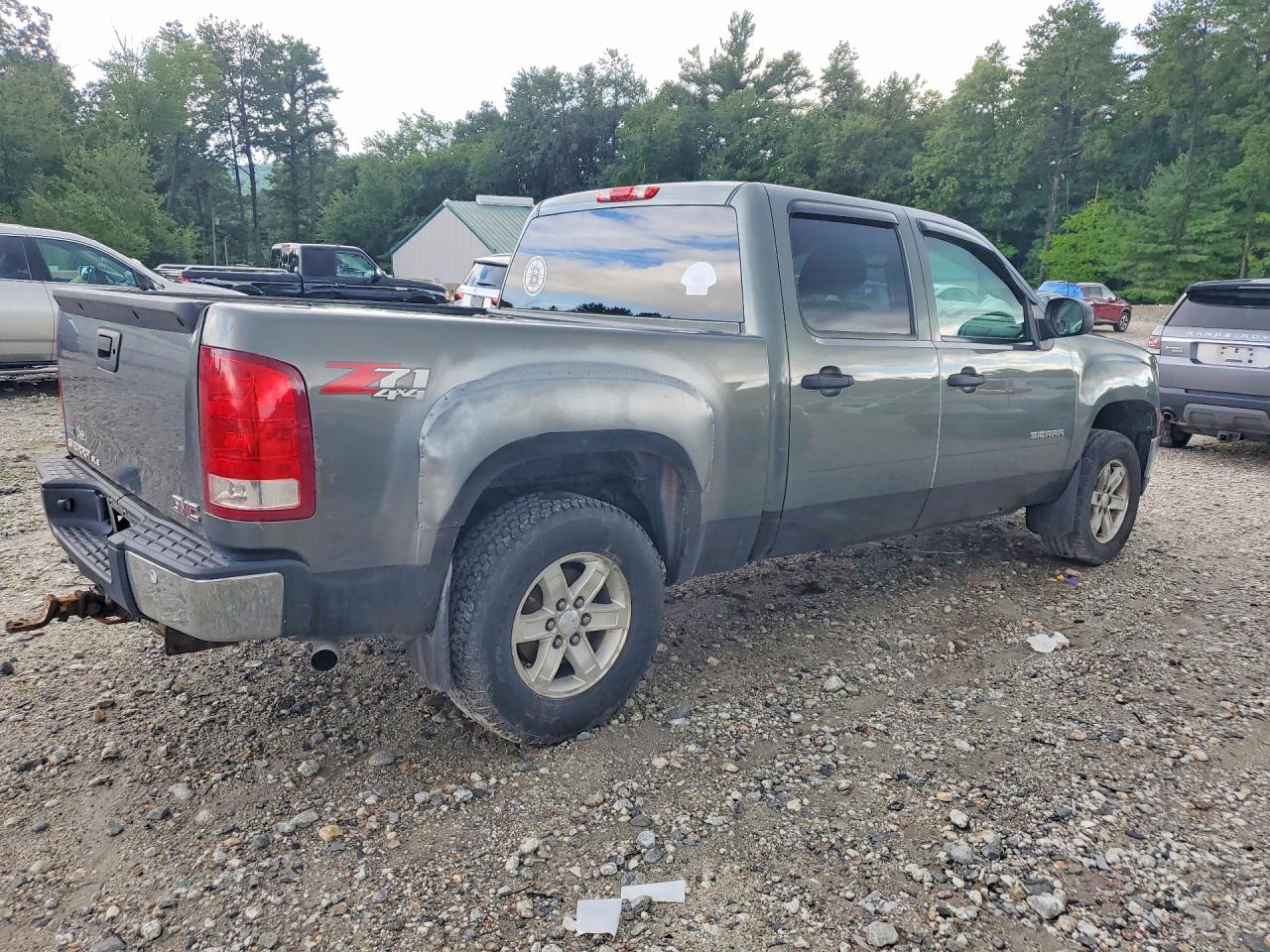 2011 Gmc Sierra K1500 Sle Gray vin: 3GTP2VE3XBG113221
