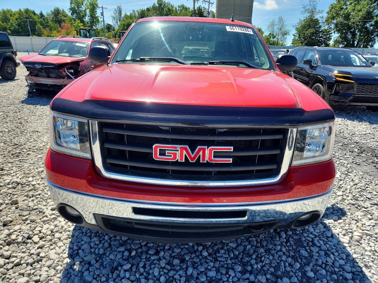 2011 Gmc Sierra K1500 Sle Red vin: 3GTP2VE3XBG222391