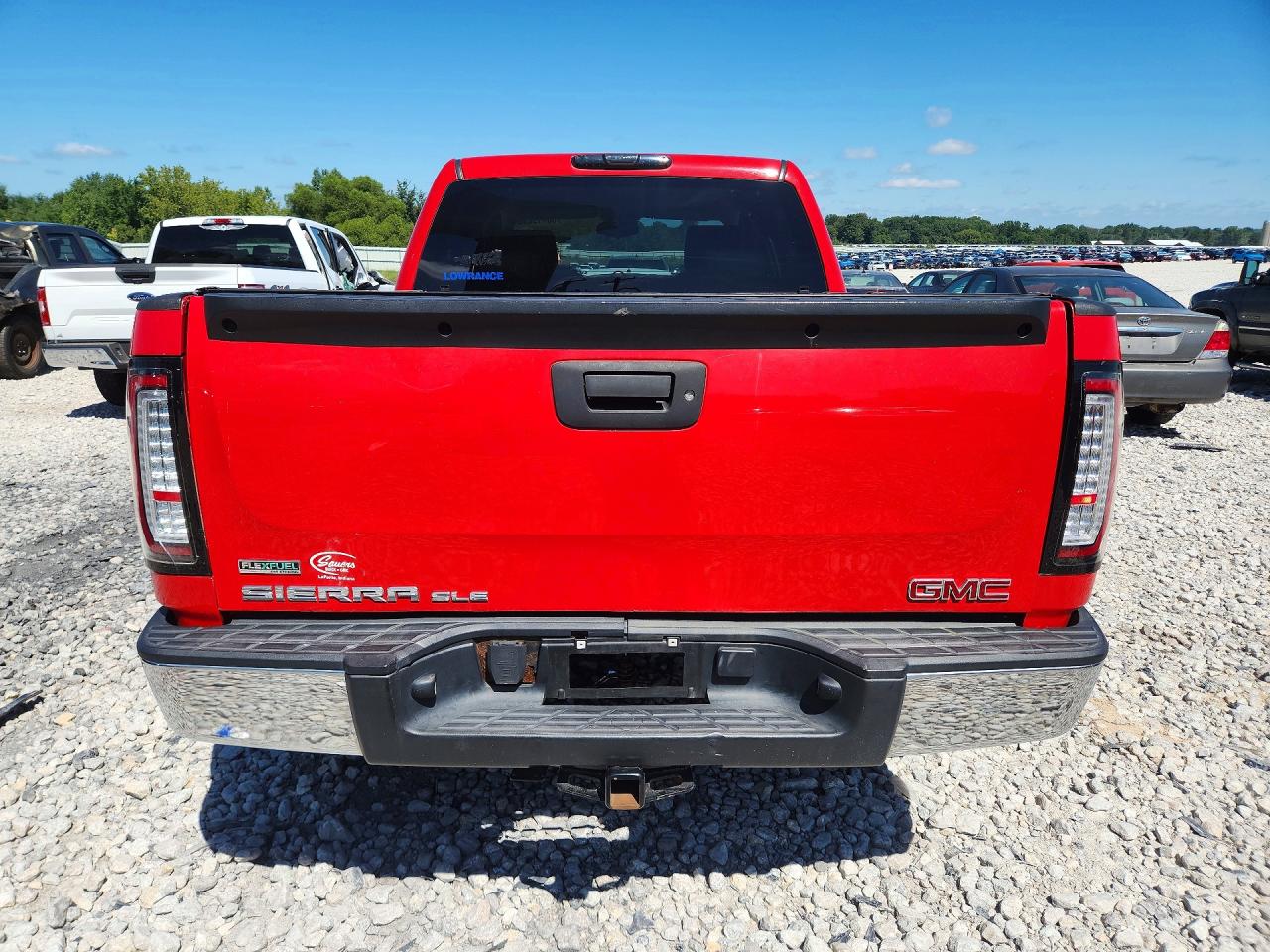 2011 Gmc Sierra K1500 Sle Red vin: 3GTP2VE3XBG222391