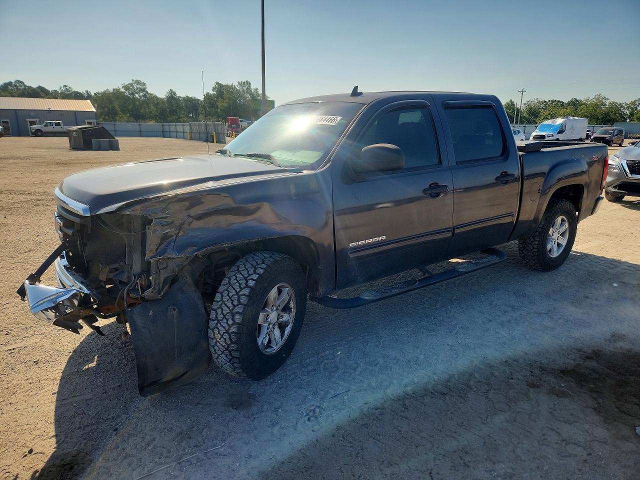 2011 Gmc Sierra K1500 Sle Gray vin: 3GTP2VE3XBG279335
