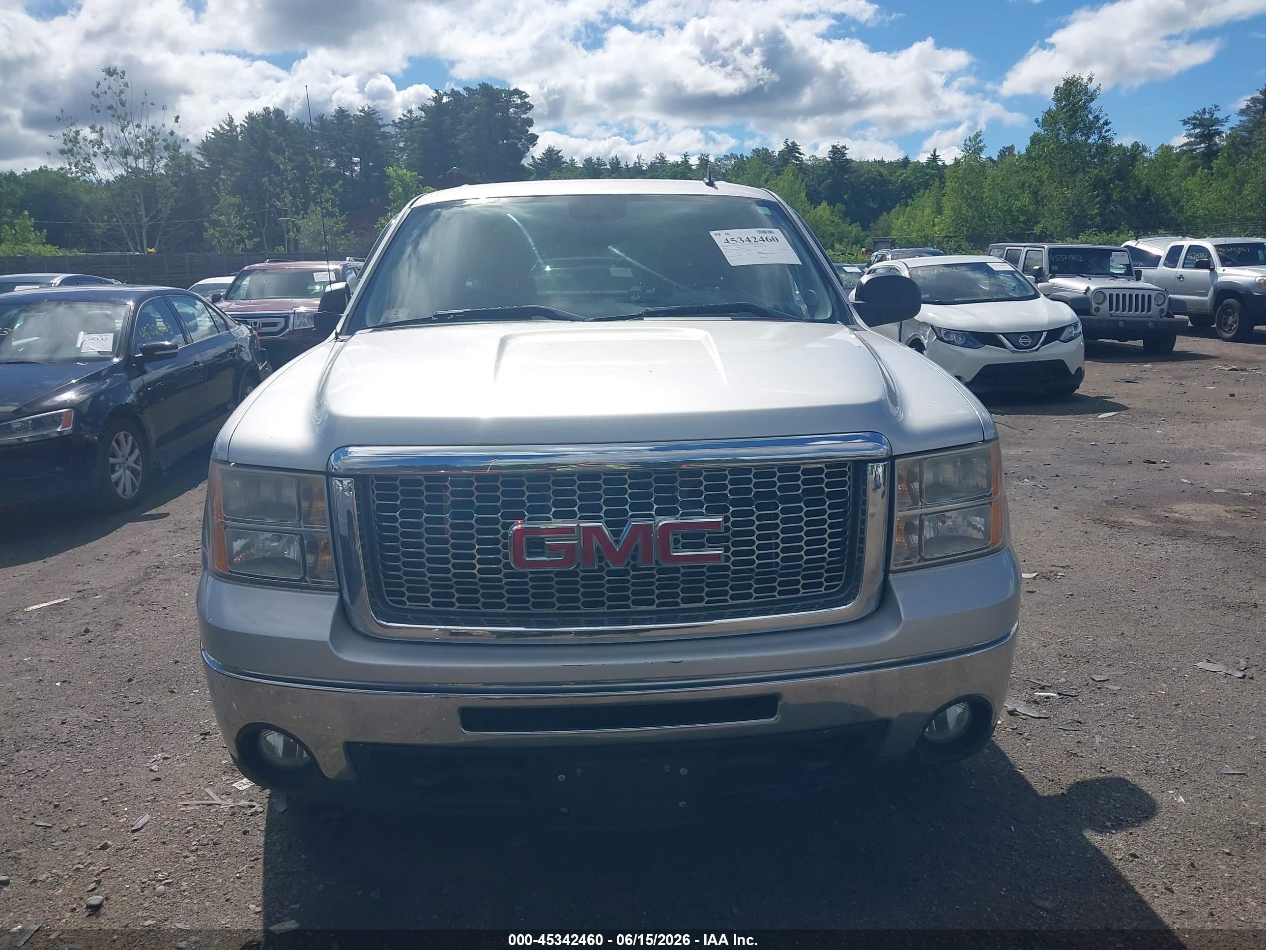 2011 Gmc Sierra 1500 Sle Silver vin: 3GTP2VE3XBG287189
