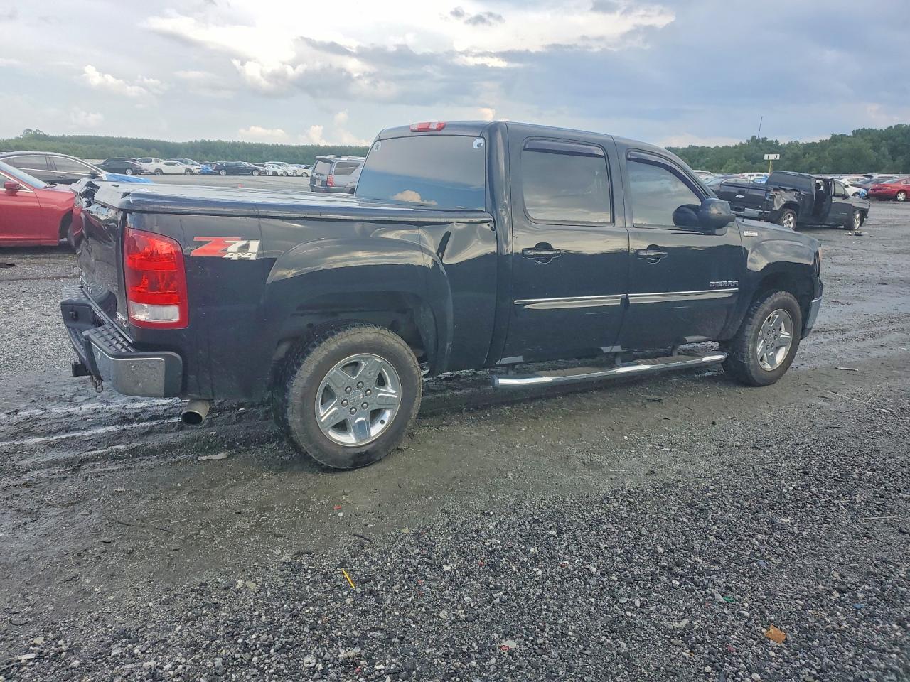 2011 Gmc Sierra K1500 Sle Black vin: 3GTP2VE3XBG324774