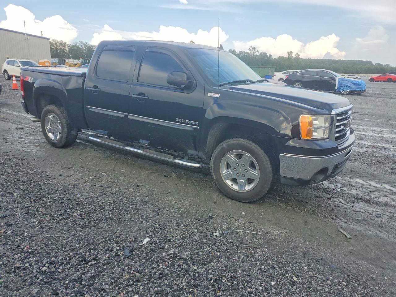 2011 Gmc Sierra K1500 Sle Black vin: 3GTP2VE3XBG324774
