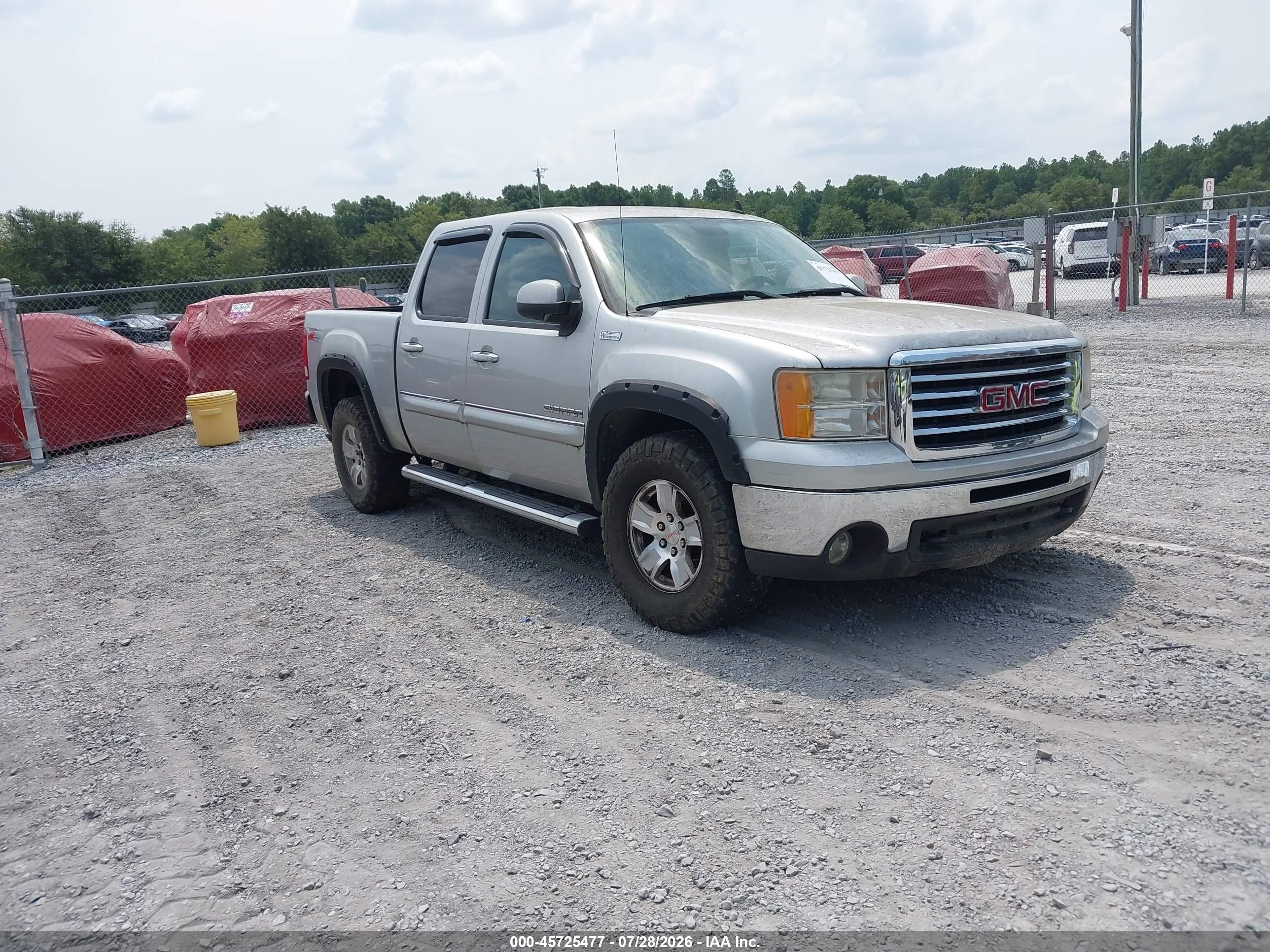 2011 Gmc Sierra 1500 Sle Silver vin: 3GTP2VE3XBG332602