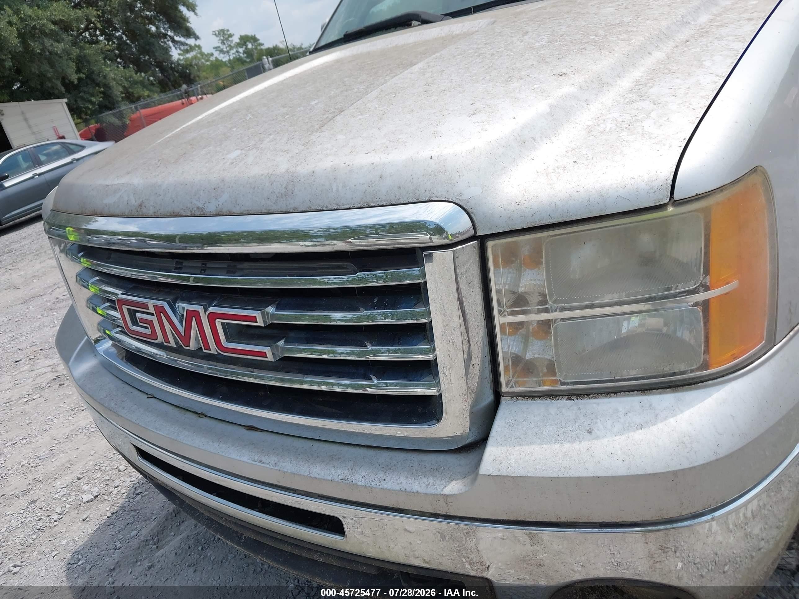 2011 Gmc Sierra 1500 Sle Silver vin: 3GTP2VE3XBG332602