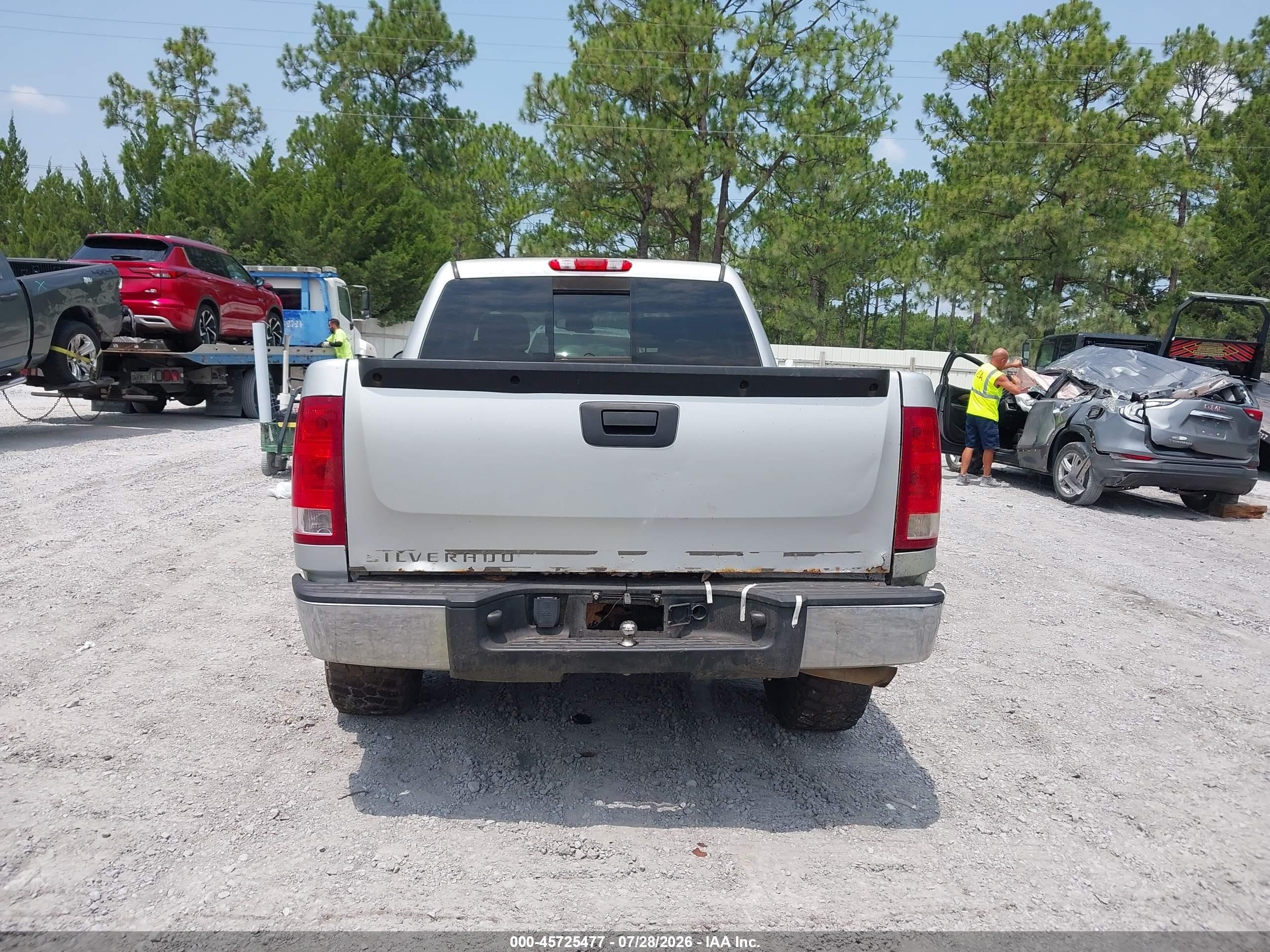 2011 Gmc Sierra 1500 Sle Silver vin: 3GTP2VE3XBG332602