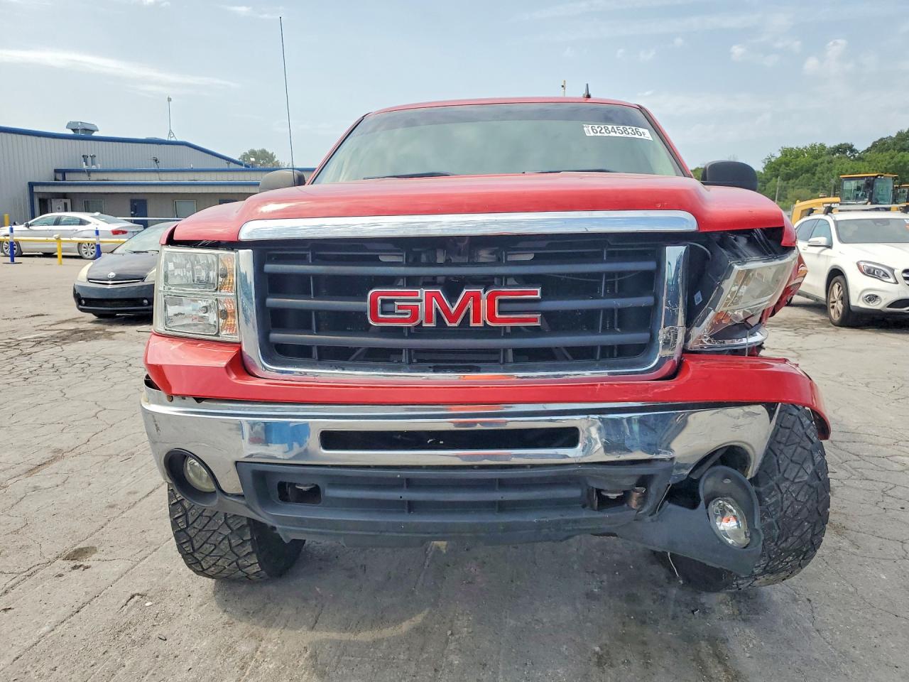 2011 Gmc Sierra K1500 Sle Red vin: 3GTP2VE3XBG385221