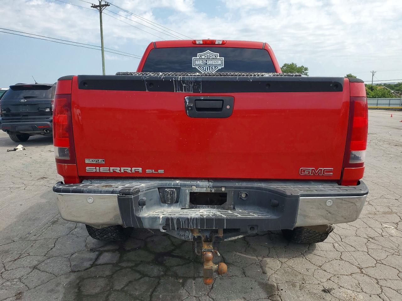 2011 Gmc Sierra K1500 Sle Red vin: 3GTP2VE3XBG385221