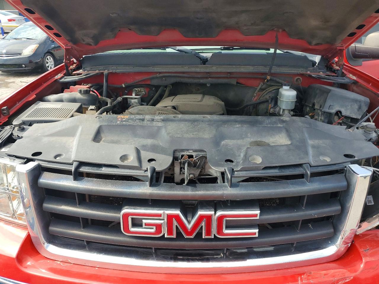 2011 Gmc Sierra K1500 Sle Red vin: 3GTP2VE3XBG385221