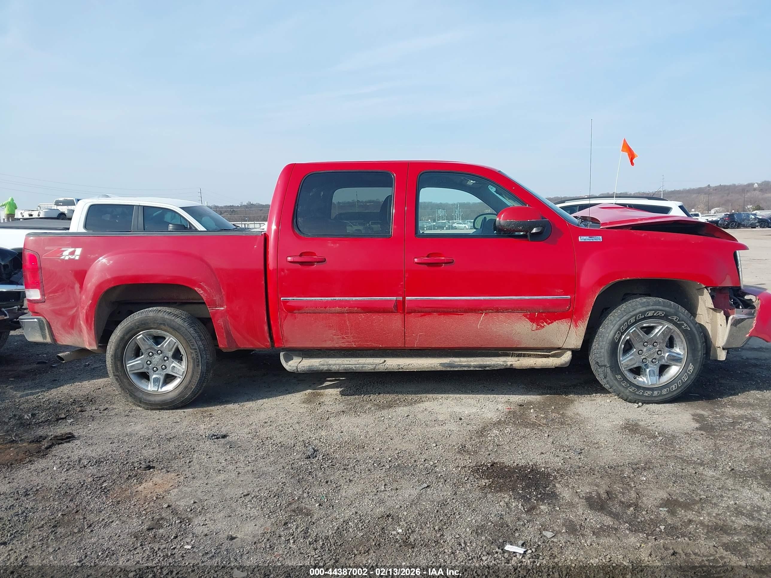 2012 Gmc Sierra 1500 Sle Красный vin: 3GTP2VE70CG166837