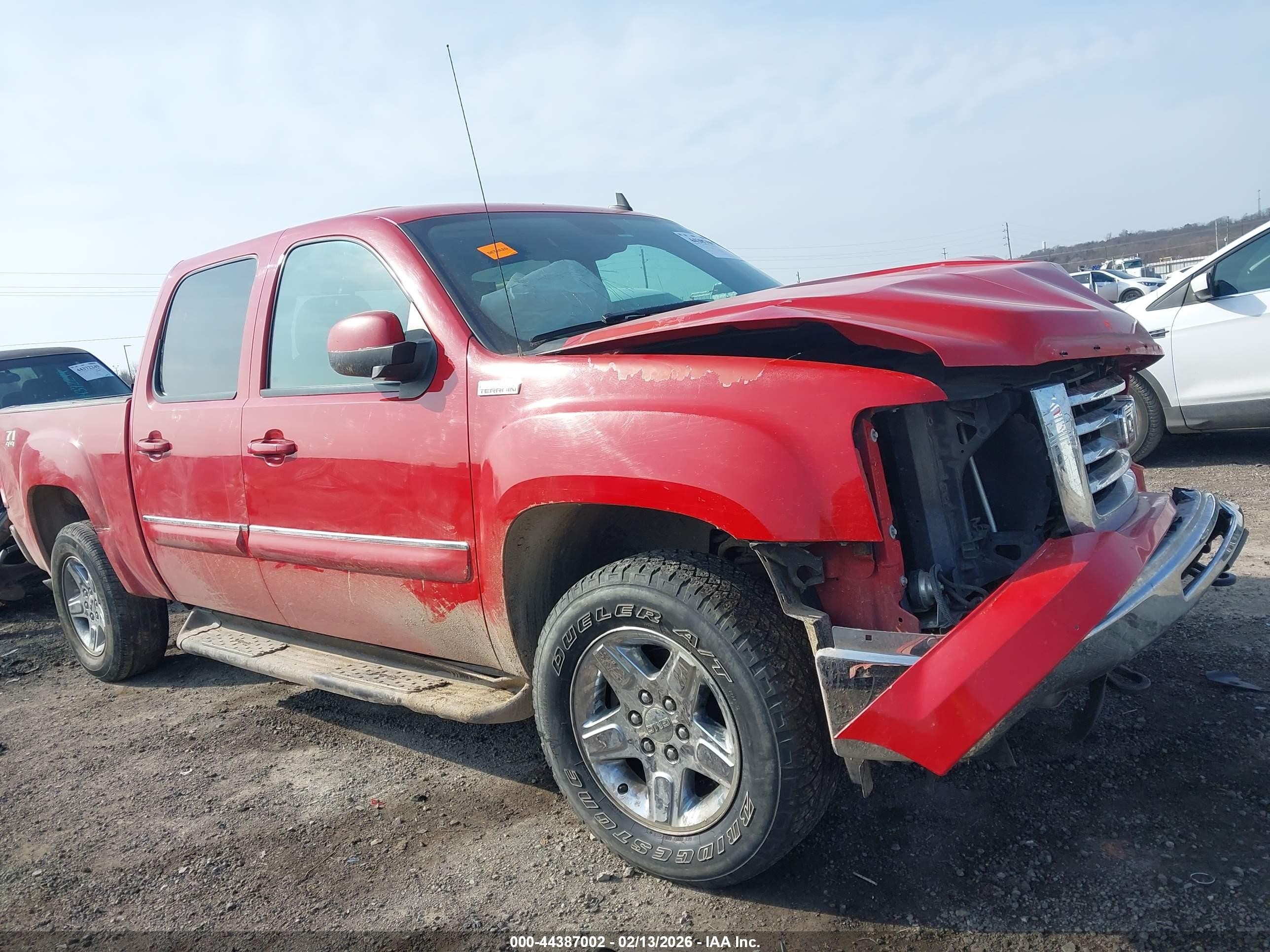 2012 Gmc Sierra 1500 Sle Красный vin: 3GTP2VE70CG166837
