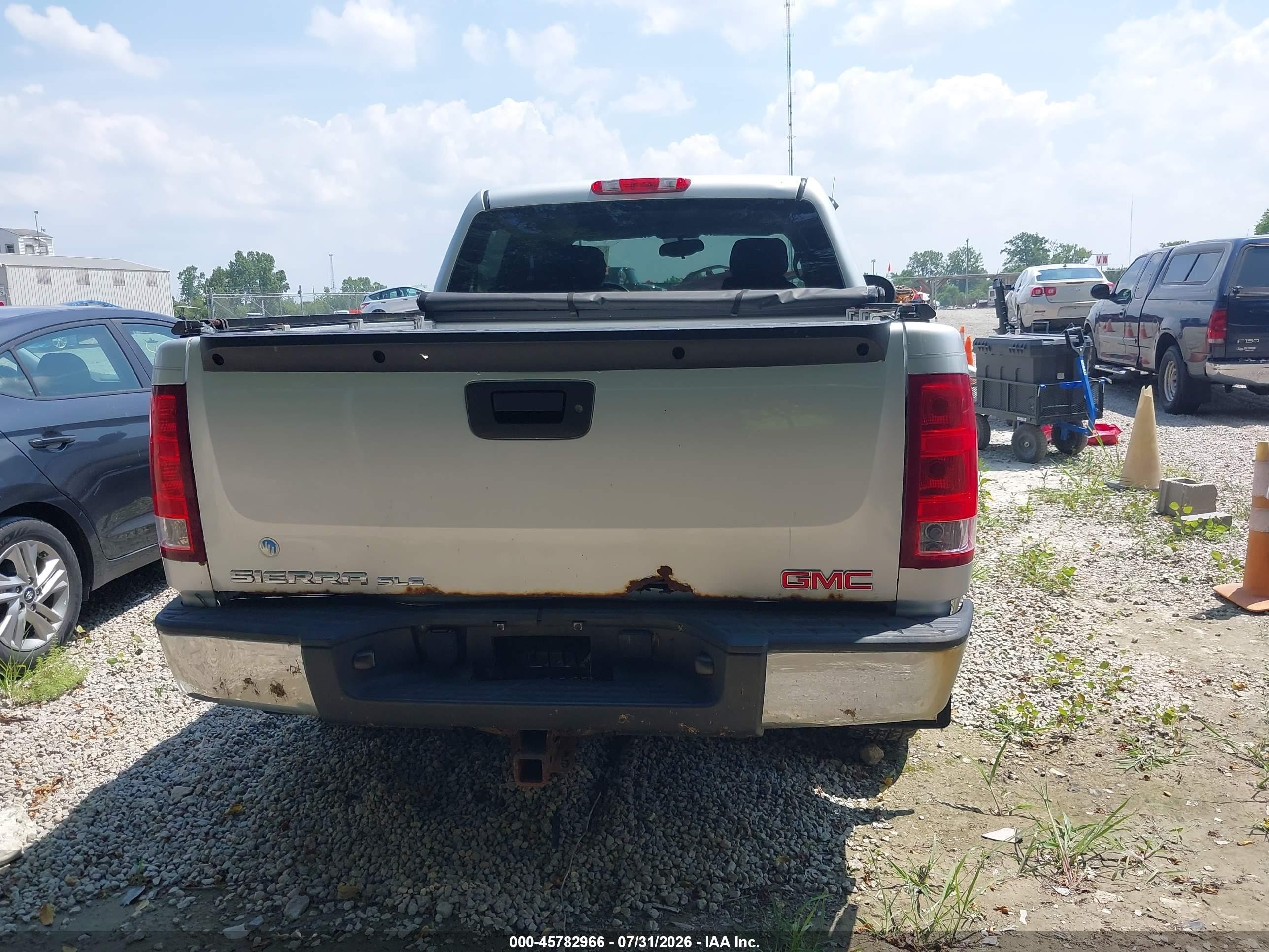 2012 Gmc Sierra 1500 Sle Silver vin: 3GTP2VE70CG228981