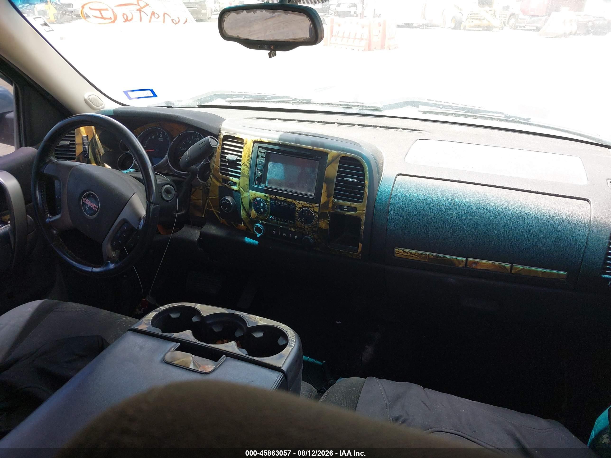 2012 Gmc Sierra 1500 Sle Black vin: 3GTP2VE70CG230634
