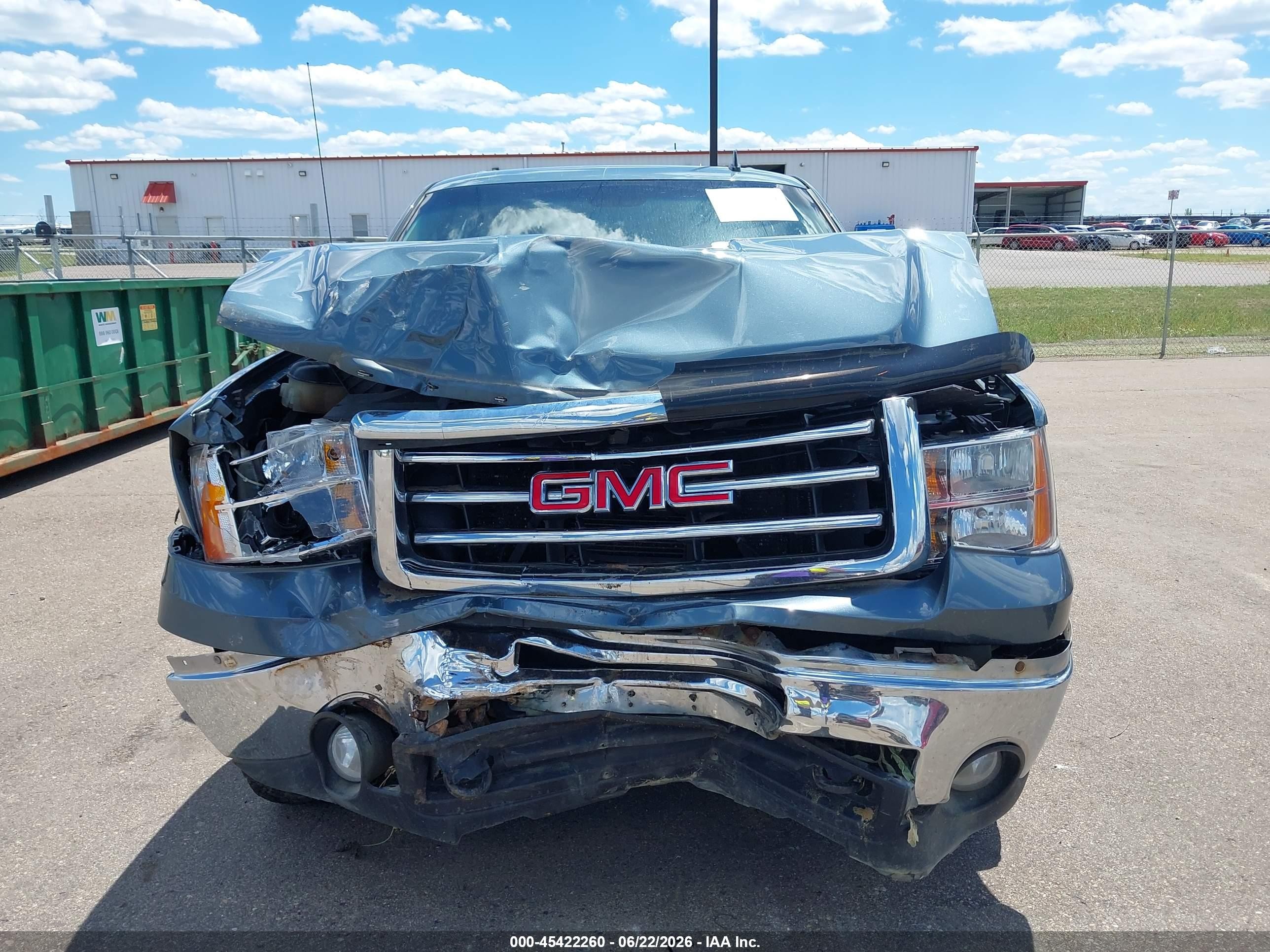 2012 Gmc Sierra 1500 Sle Green vin: 3GTP2VE70CG276464
