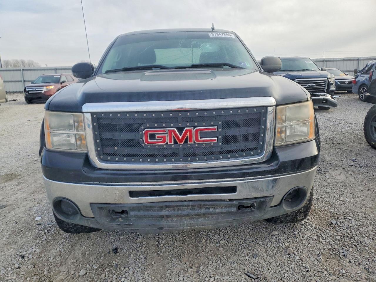 2013 Gmc Sierra K1500 Sle Черный vin: 3GTP2VE70DG133189