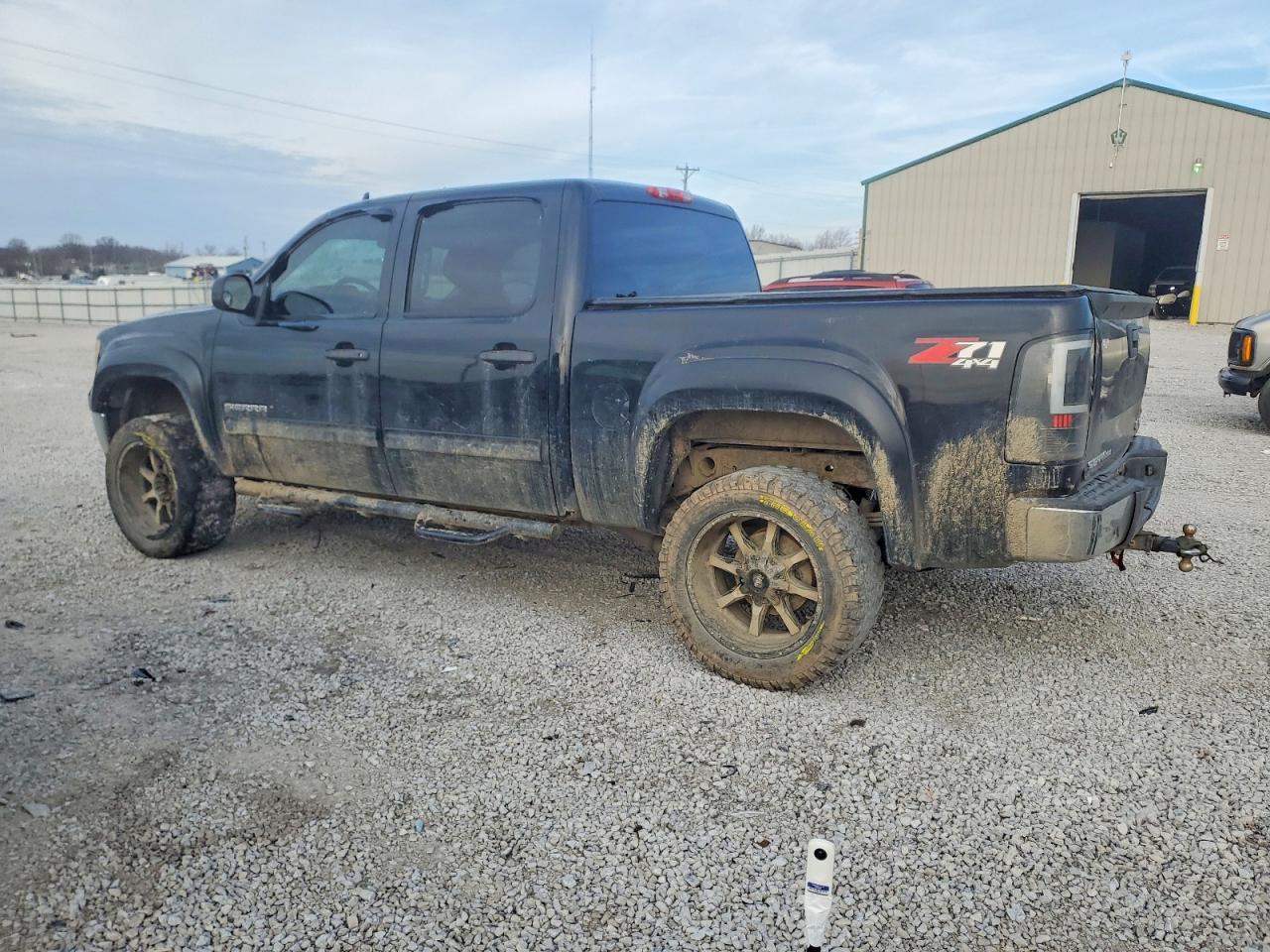 2013 Gmc Sierra K1500 Sle Черный vin: 3GTP2VE70DG133189