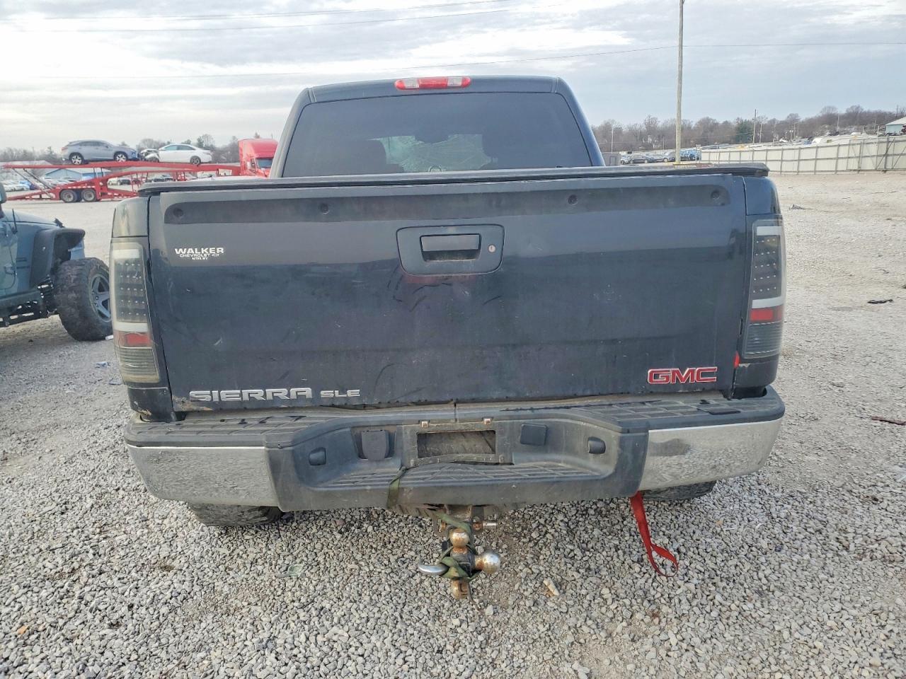 2013 Gmc Sierra K1500 Sle Черный vin: 3GTP2VE70DG133189