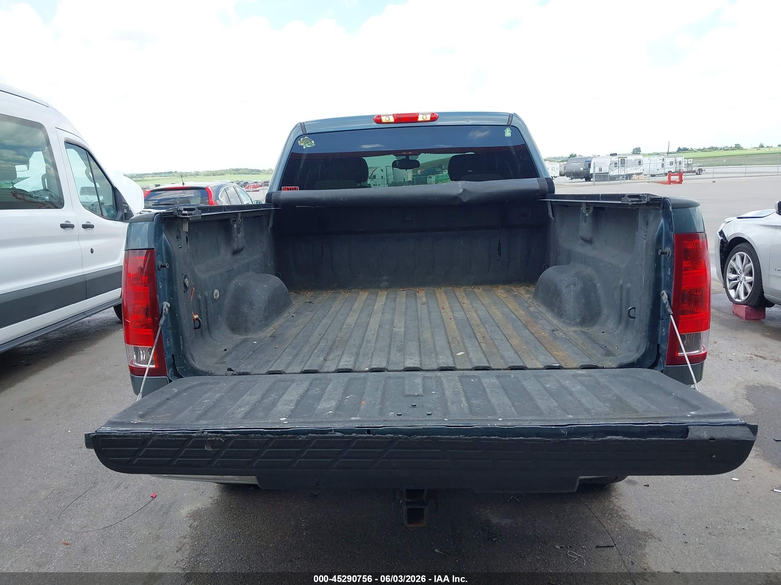 2013 Gmc Sierra 1500 Sle Blue vin: 3GTP2VE70DG139185