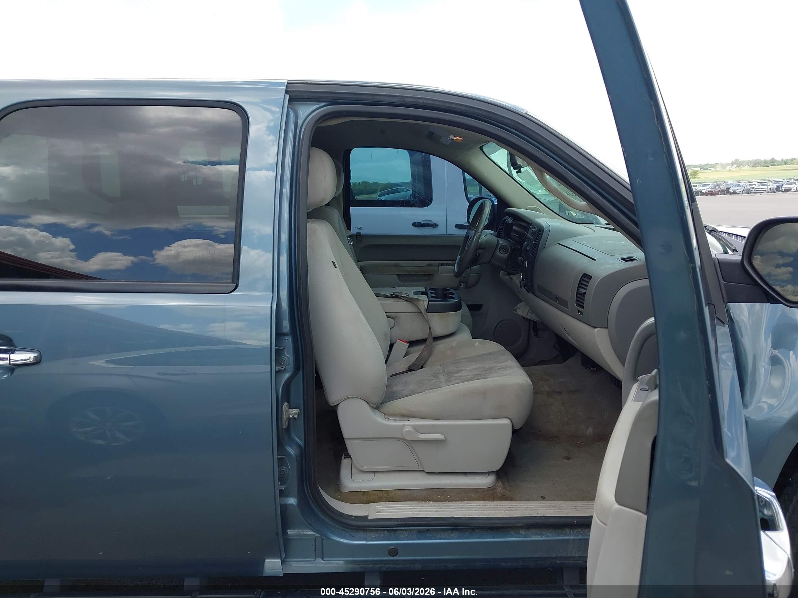 2013 Gmc Sierra 1500 Sle Blue vin: 3GTP2VE70DG139185