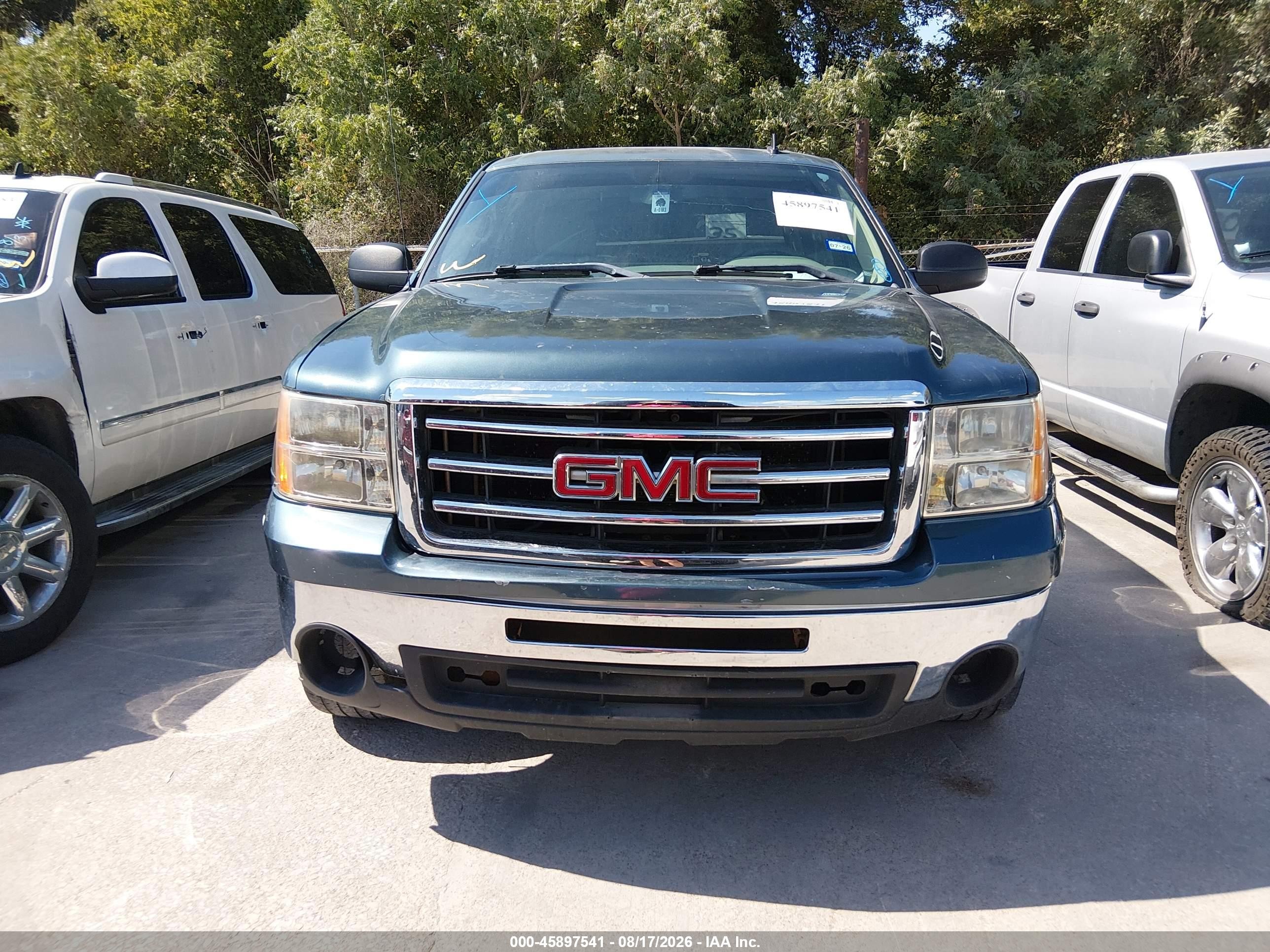 2013 Gmc Sierra 1500 Sle Teal vin: 3GTP2VE70DG158402